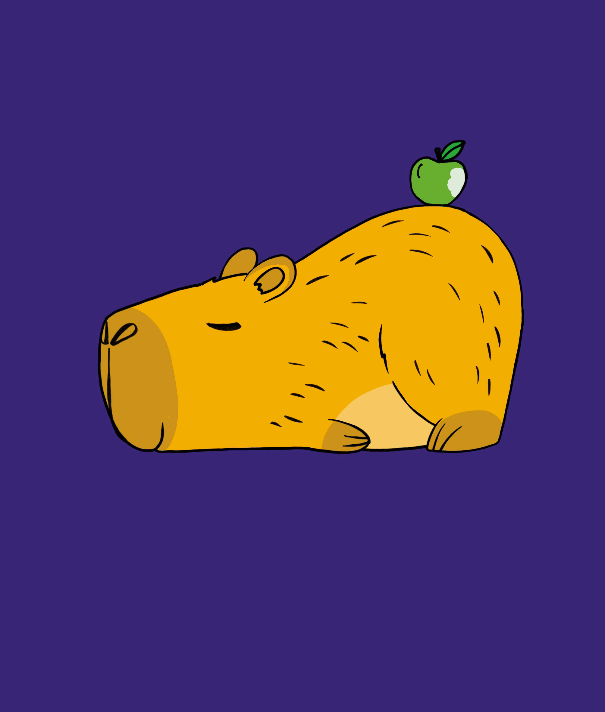 Иллюстрации «Капибары» — Изображение №2 — Иллюстрация на Dprofile