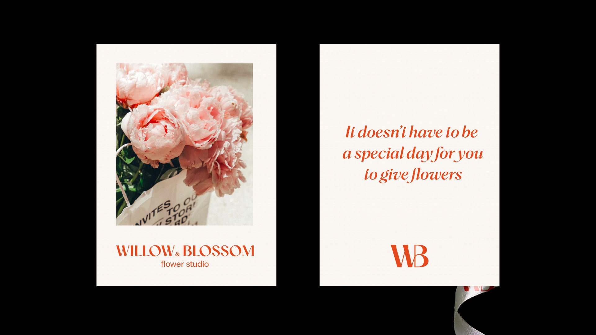Фирменный стиль для цветочной студии | Willow & Blossom — Изображение №10 — Брендинг, Графика на Dprofile