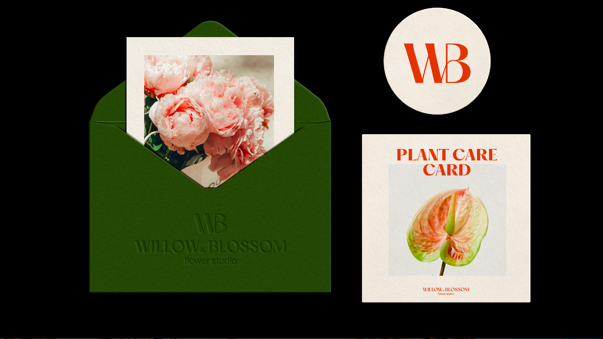 Фирменный стиль для цветочной студии | Willow & Blossom — Изображение №8 — Брендинг, Графика на Dprofile