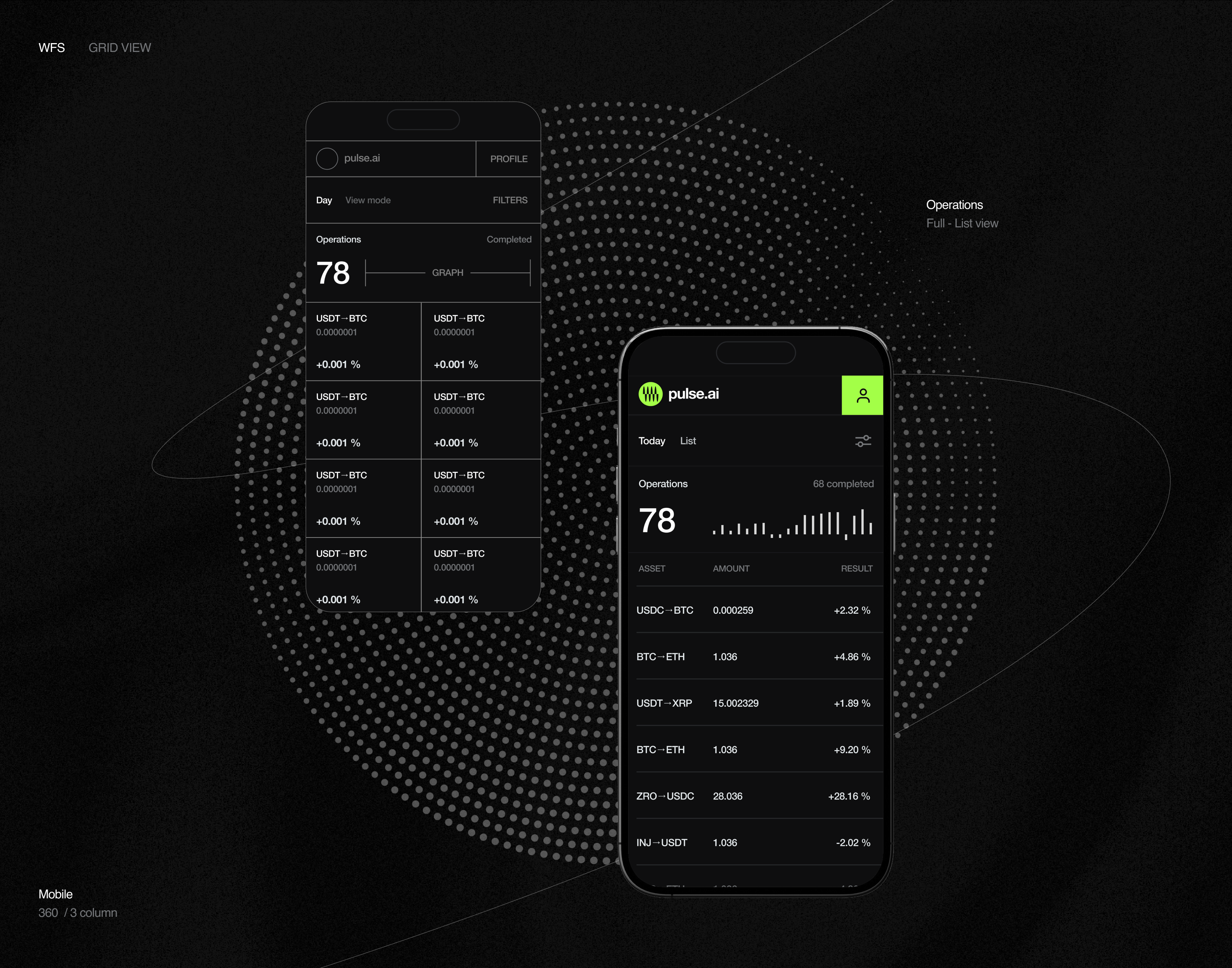 Pulse.Ai — Crypto Investments — Изображение №10 — Интерфейсы, Брендинг на Dprofile