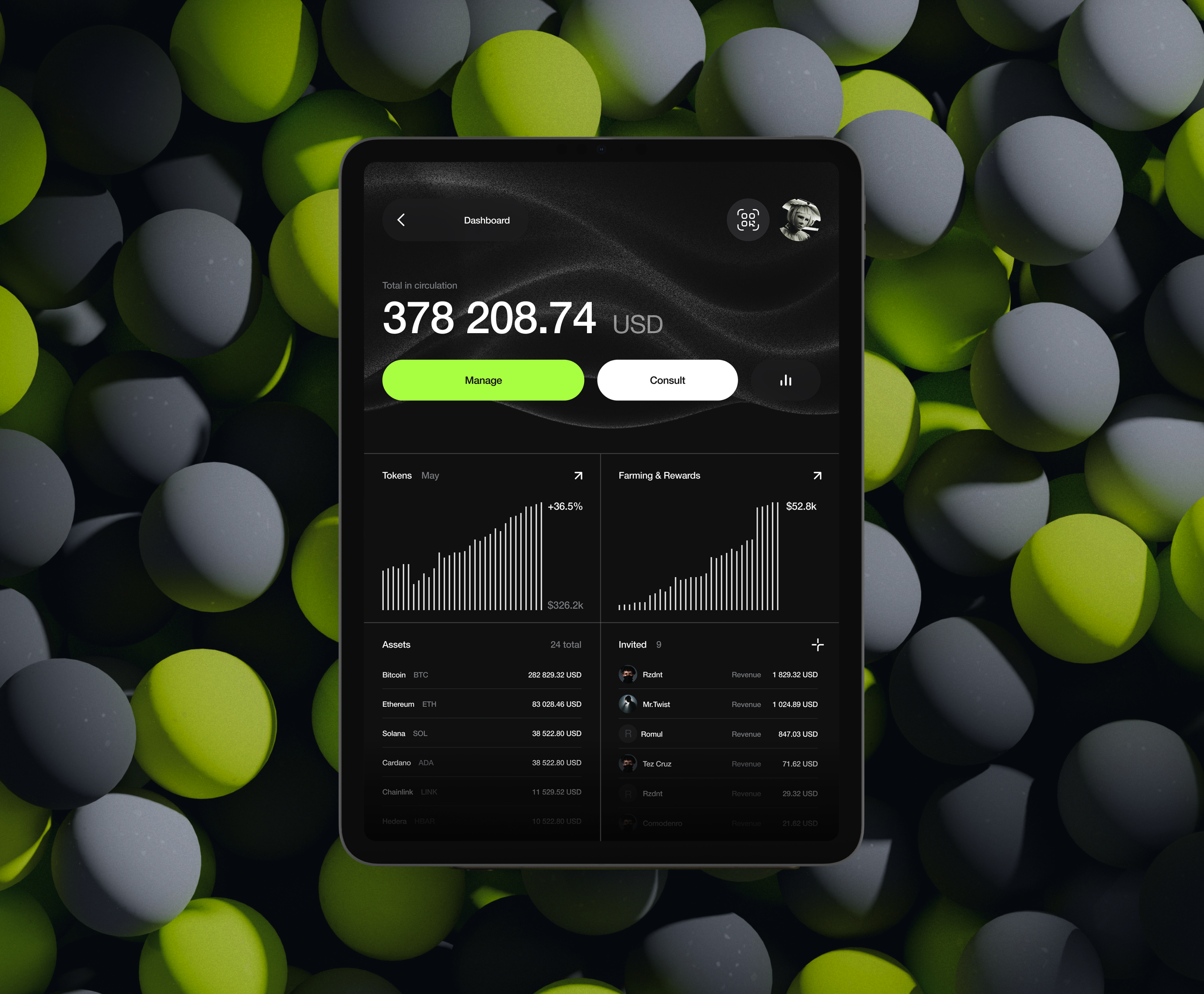 Pulse.Ai — Crypto Investments — Изображение №11 — Интерфейсы, Брендинг на Dprofile