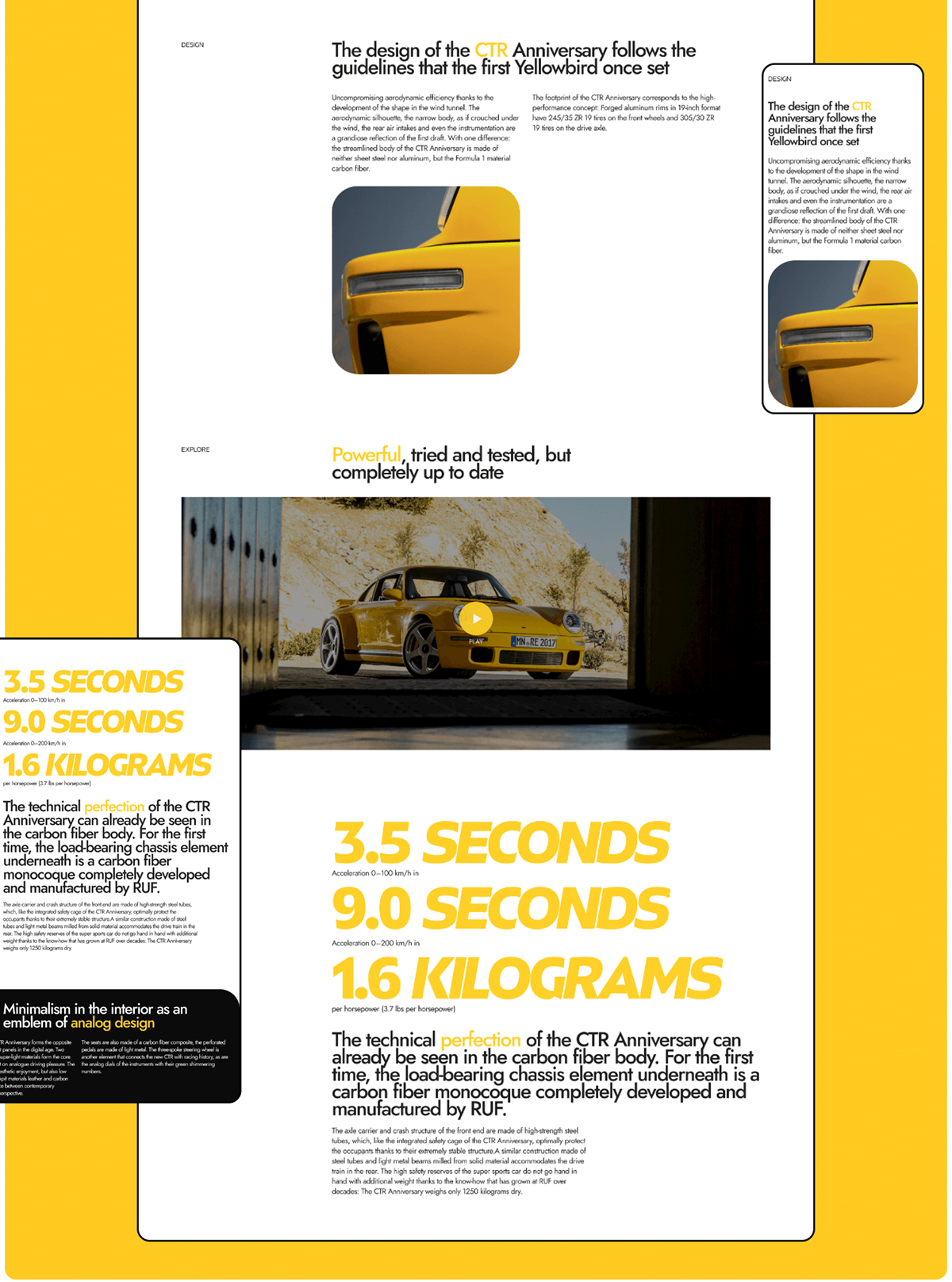 RUF Automobile | Corporate website | Redesign — Изображение №8 — Интерфейсы на Dprofile