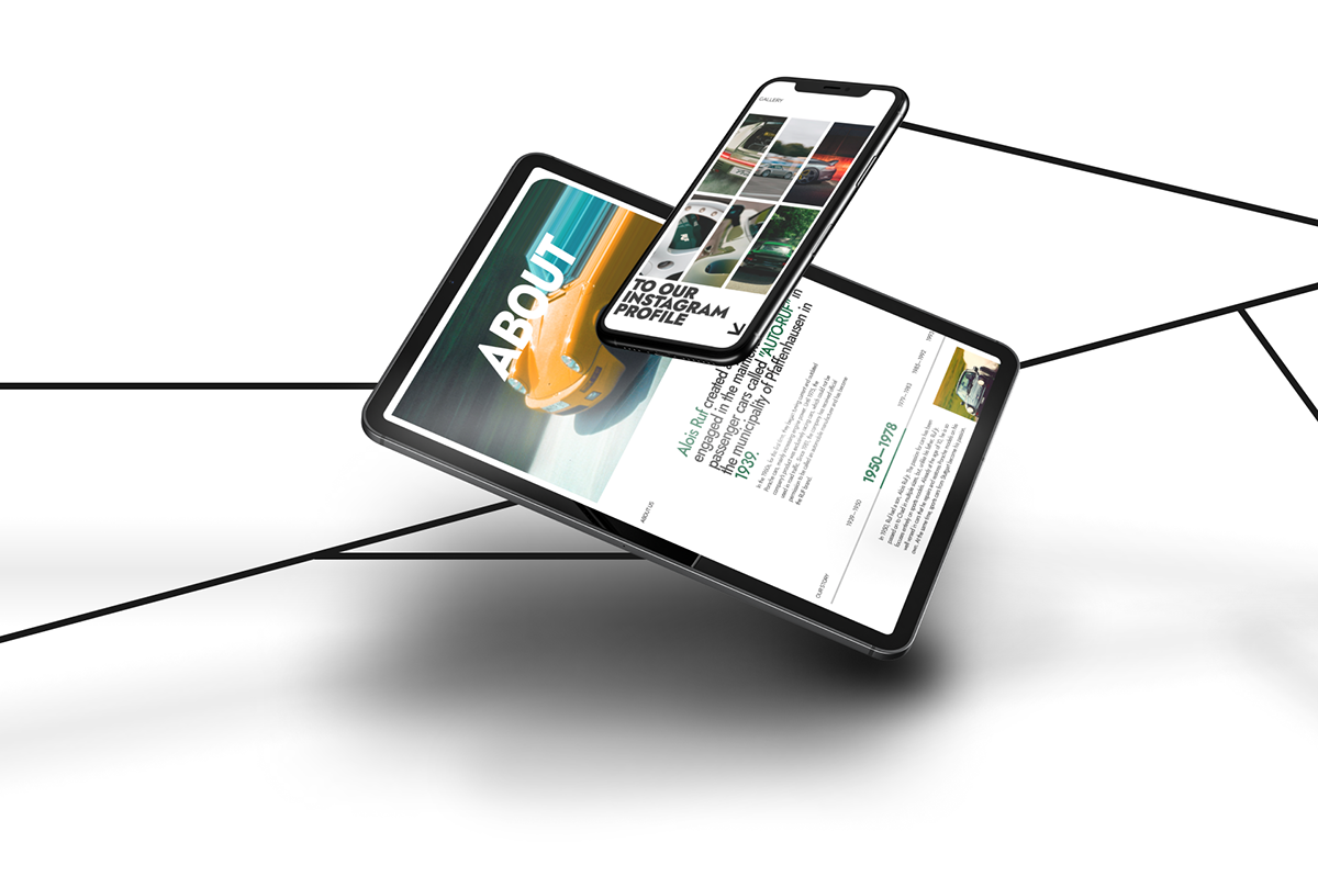 RUF Automobile | Corporate website | Redesign — Изображение №12 — Интерфейсы на Dprofile