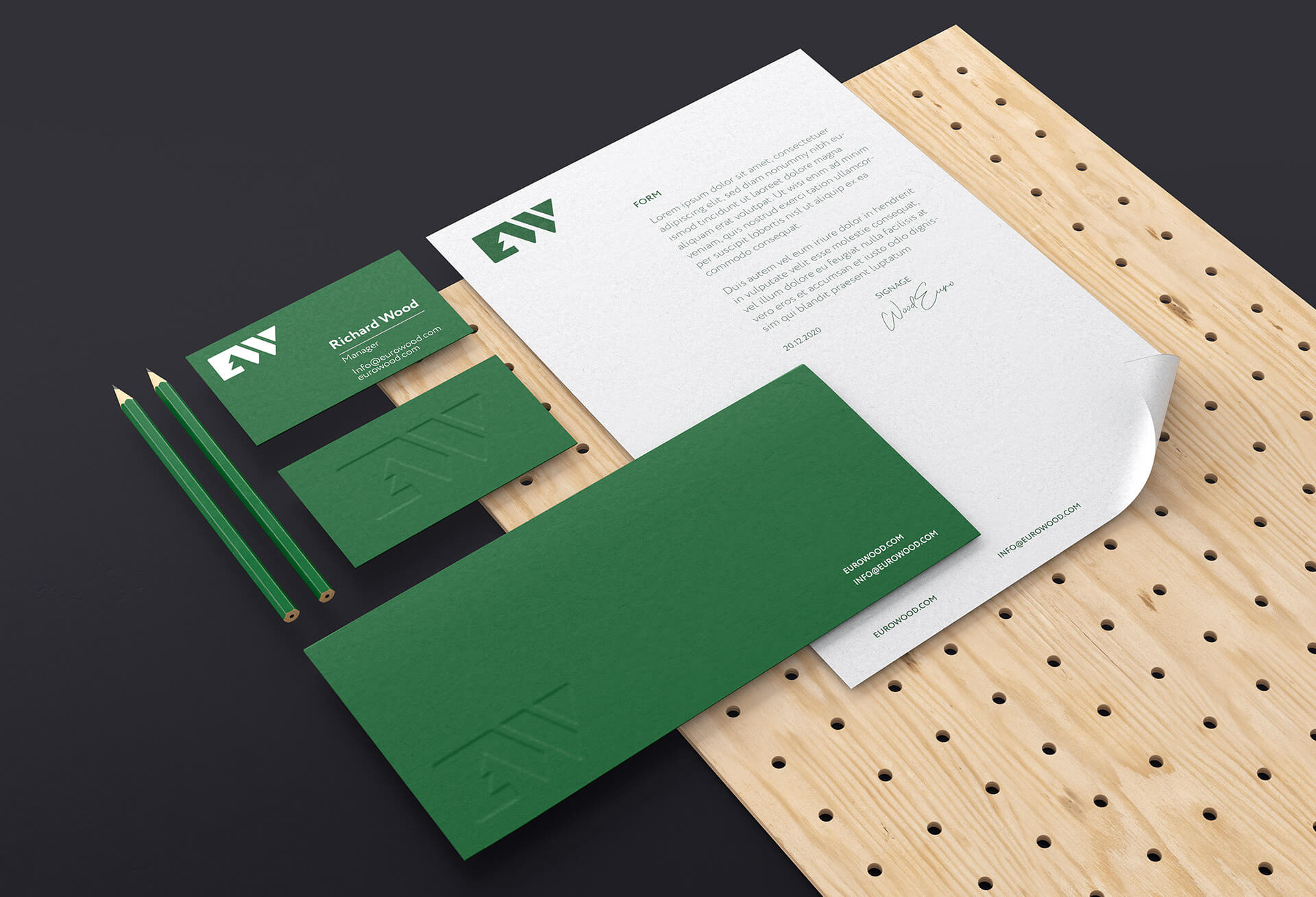 EUROWOOD – Woodworking Company — Изображение №6 — Брендинг, Графика, 3D на Dprofile