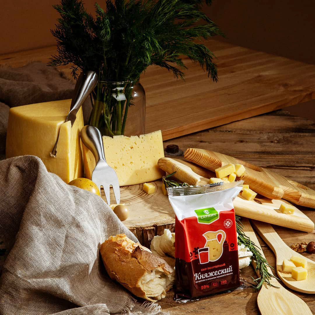 Sarmich — cheese packaging — Изображение №22 — Брендинг, Графика на Dprofile