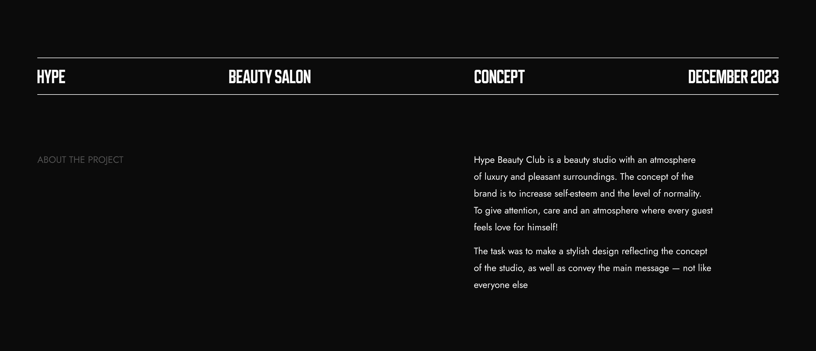 Landing page|Hype Beauty Club — Изображение №1 — Интерфейсы, Анимация на Dprofile