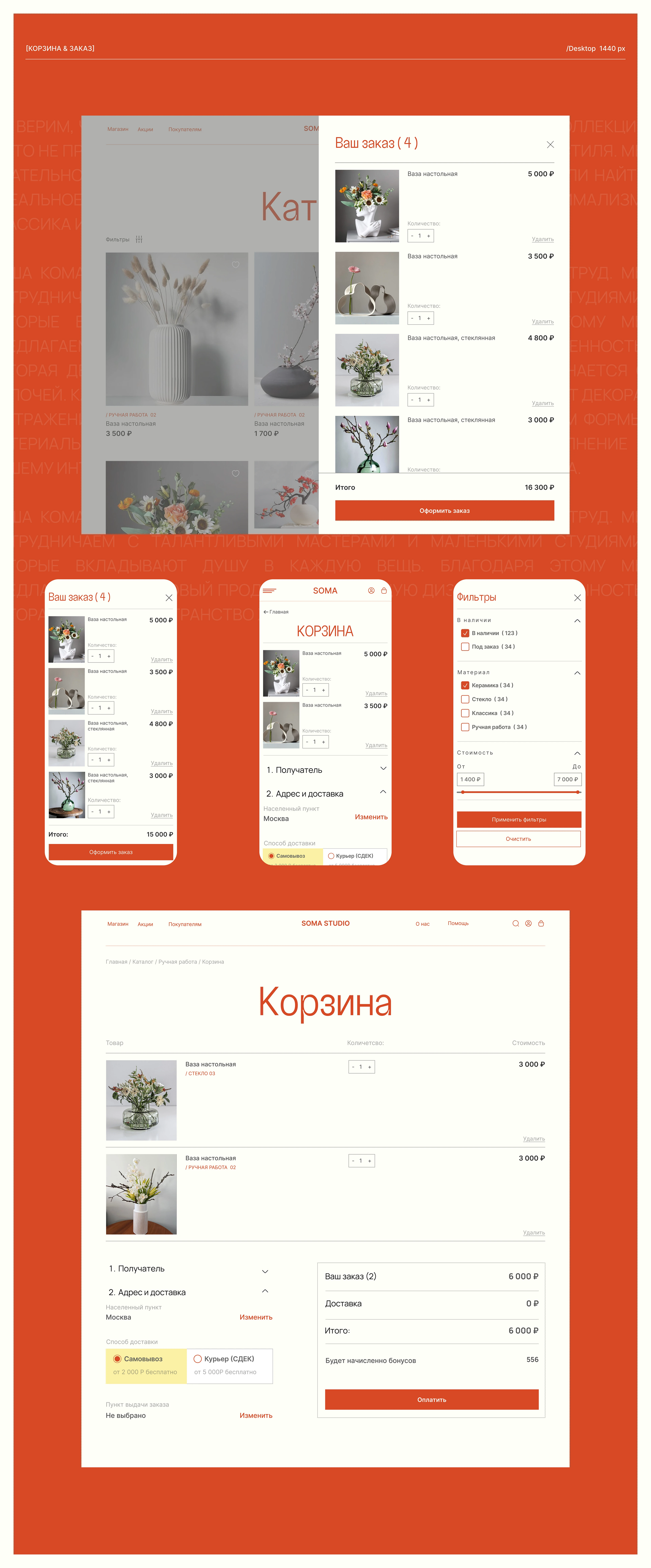 Ecommerce | веб сайт — Изображение №14 — Интерфейсы на Dprofile