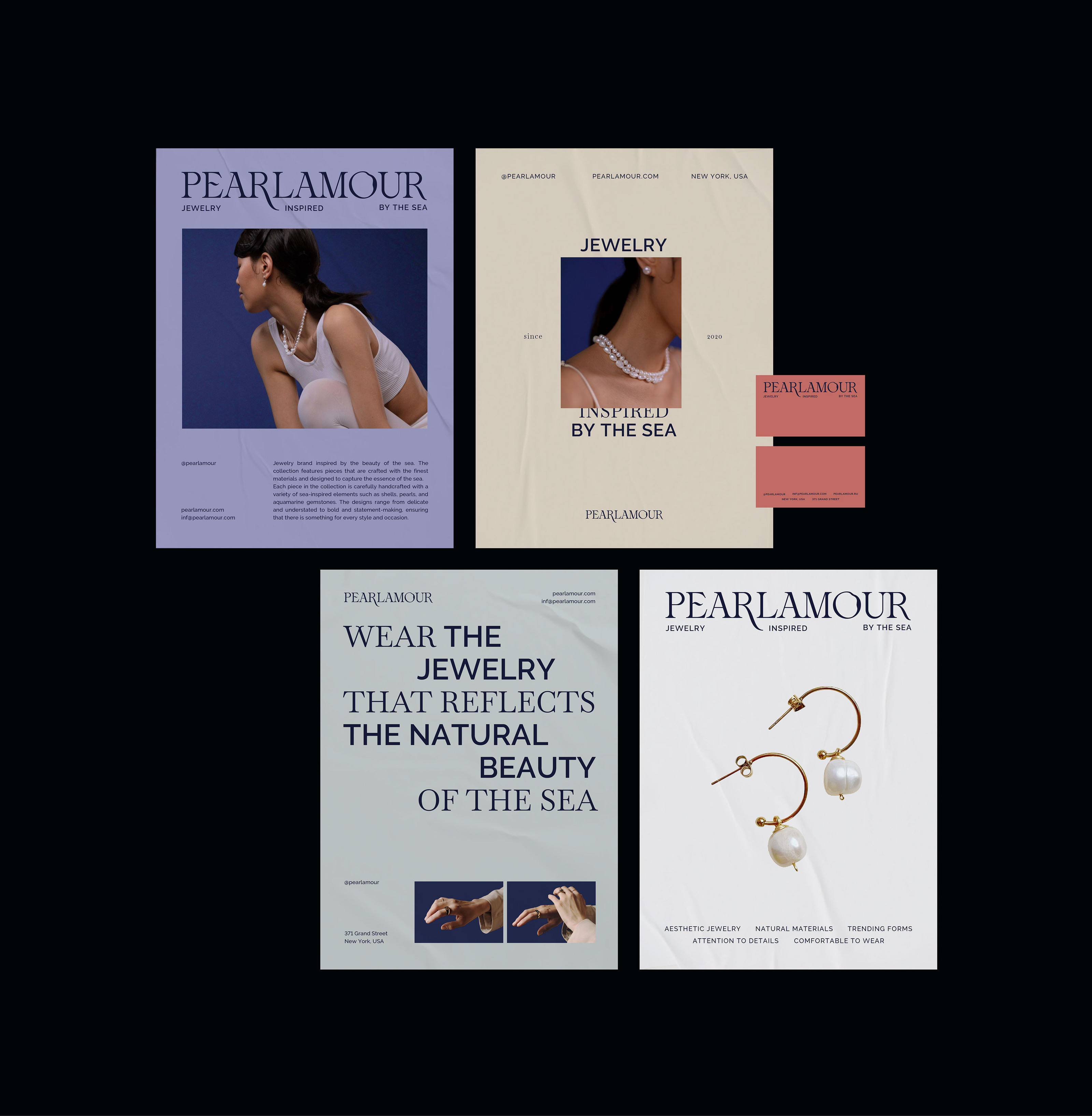 Pearlamour — jewelry brand — Изображение №8 — Брендинг на Dprofile