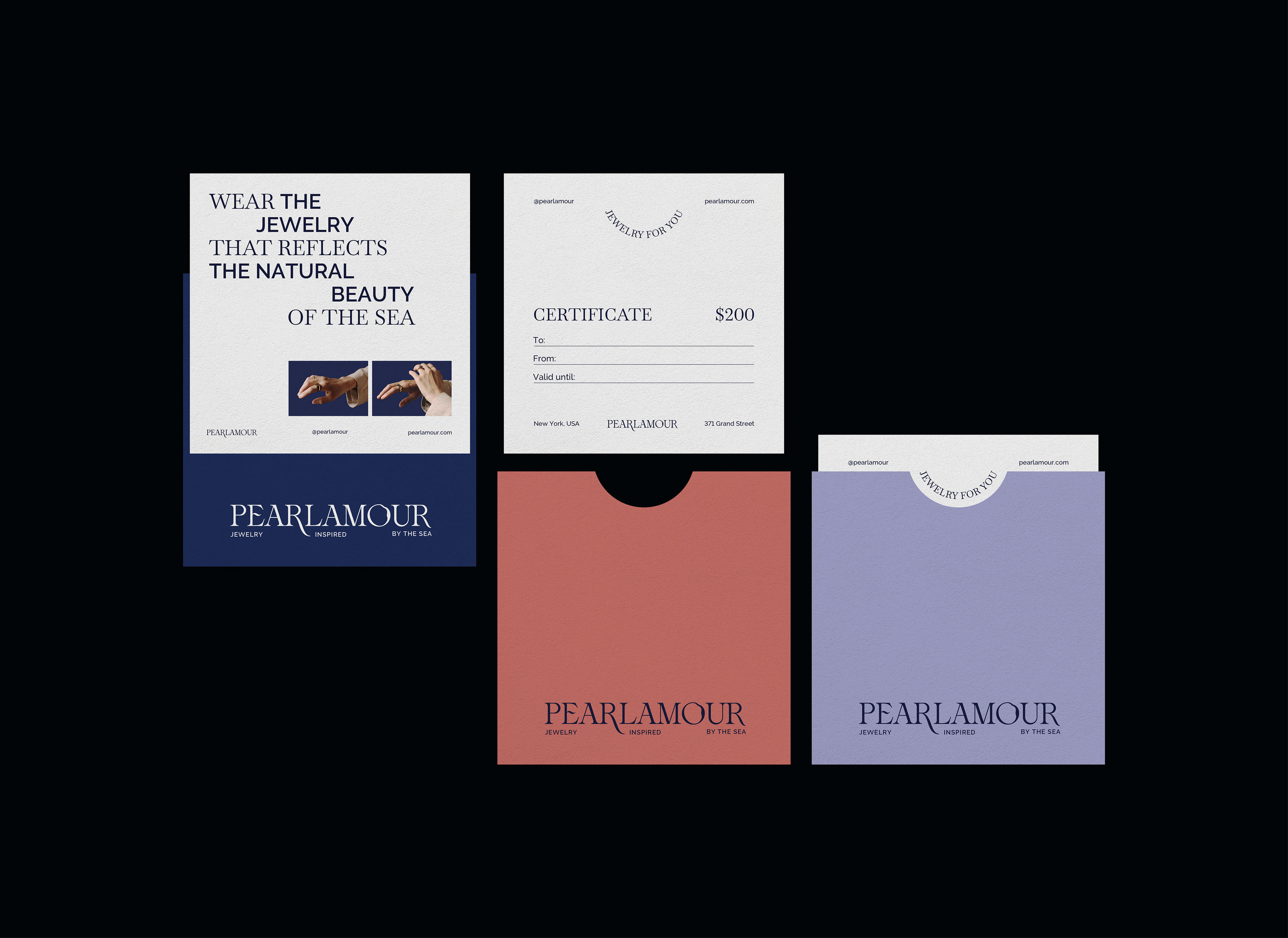 Pearlamour — jewelry brand — Изображение №4 — Брендинг на Dprofile