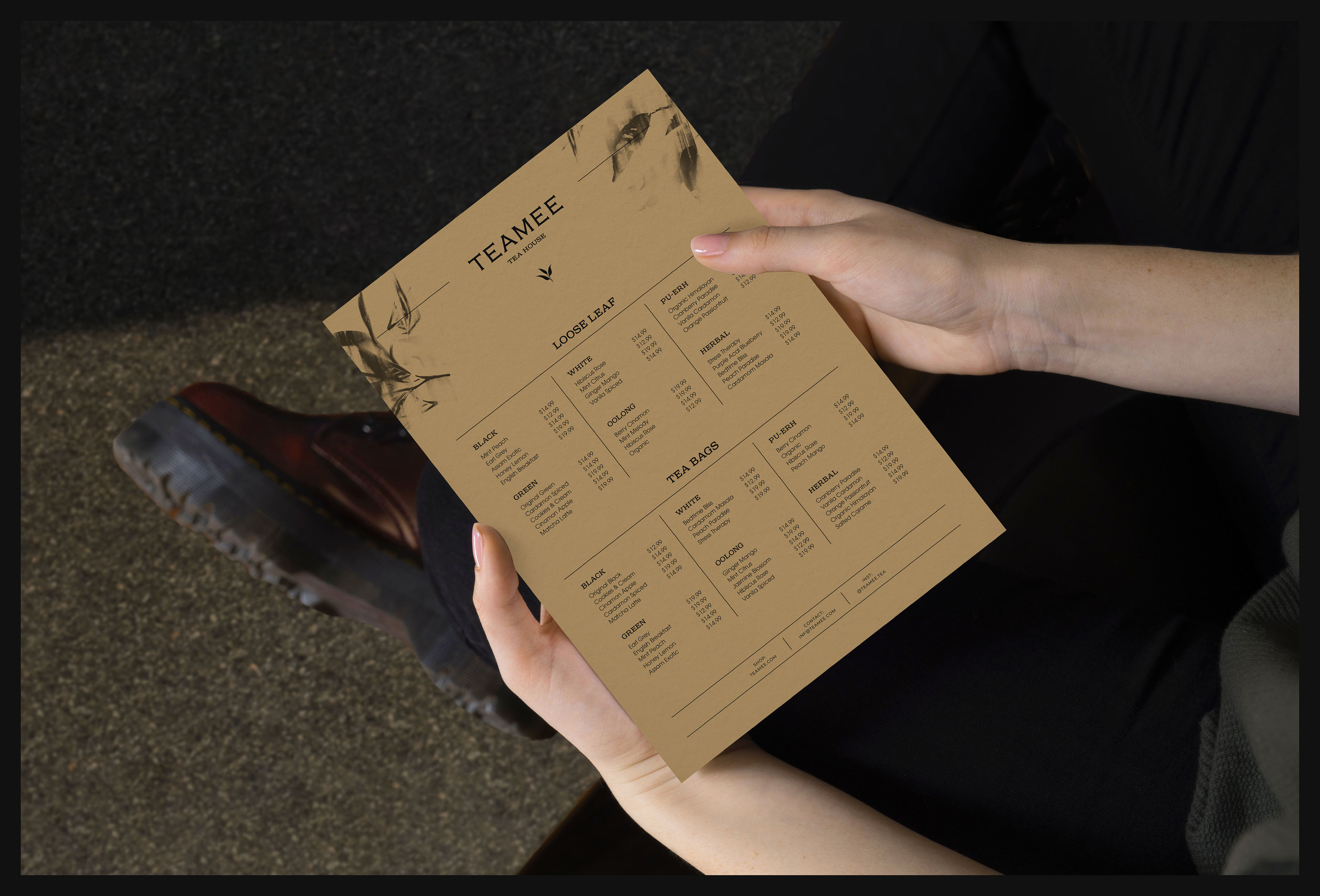 Teamee — tea house — Изображение №11 — Брендинг на Dprofile
