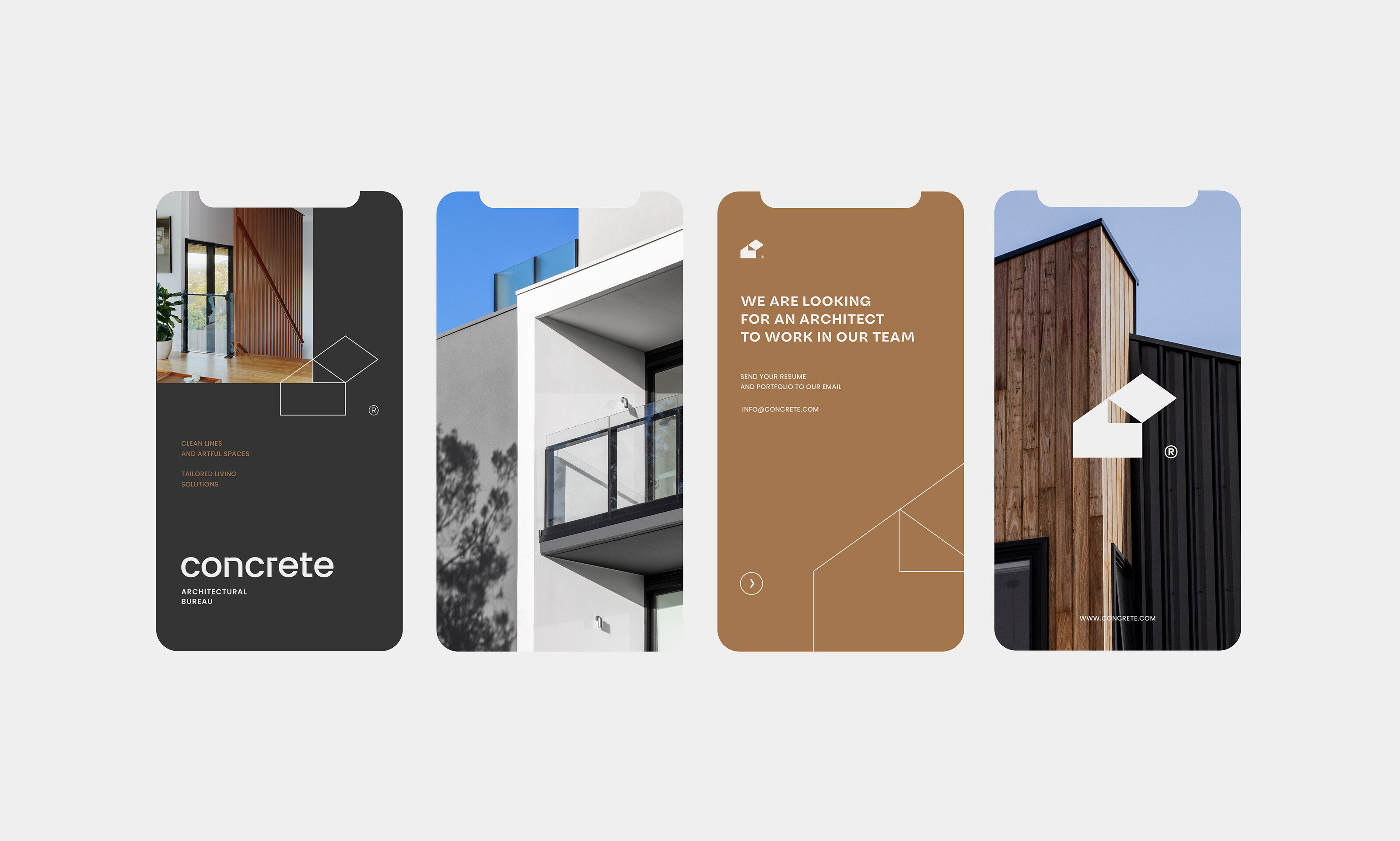Concrete — architectural bureau — Изображение №12 — Брендинг на Dprofile