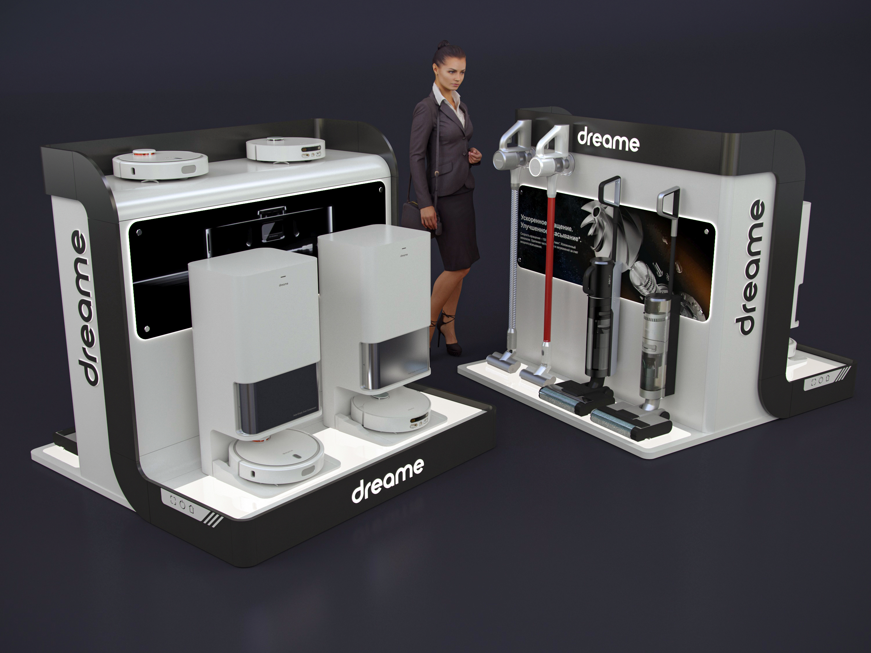 dreame displays — Изображение №5 — Брендинг, 3D на Dprofile