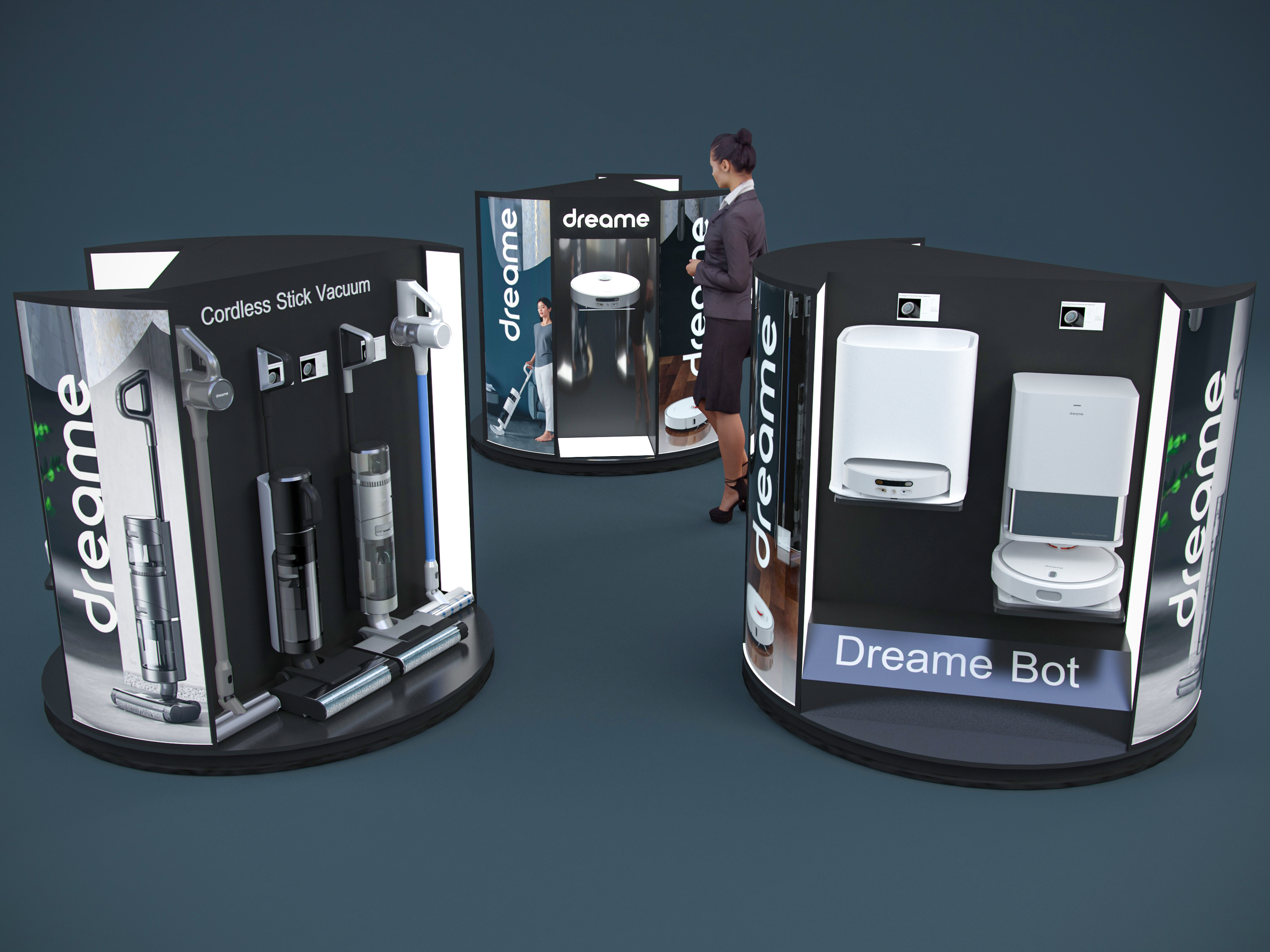 dreame displays — Изображение №8 — Брендинг, 3D на Dprofile