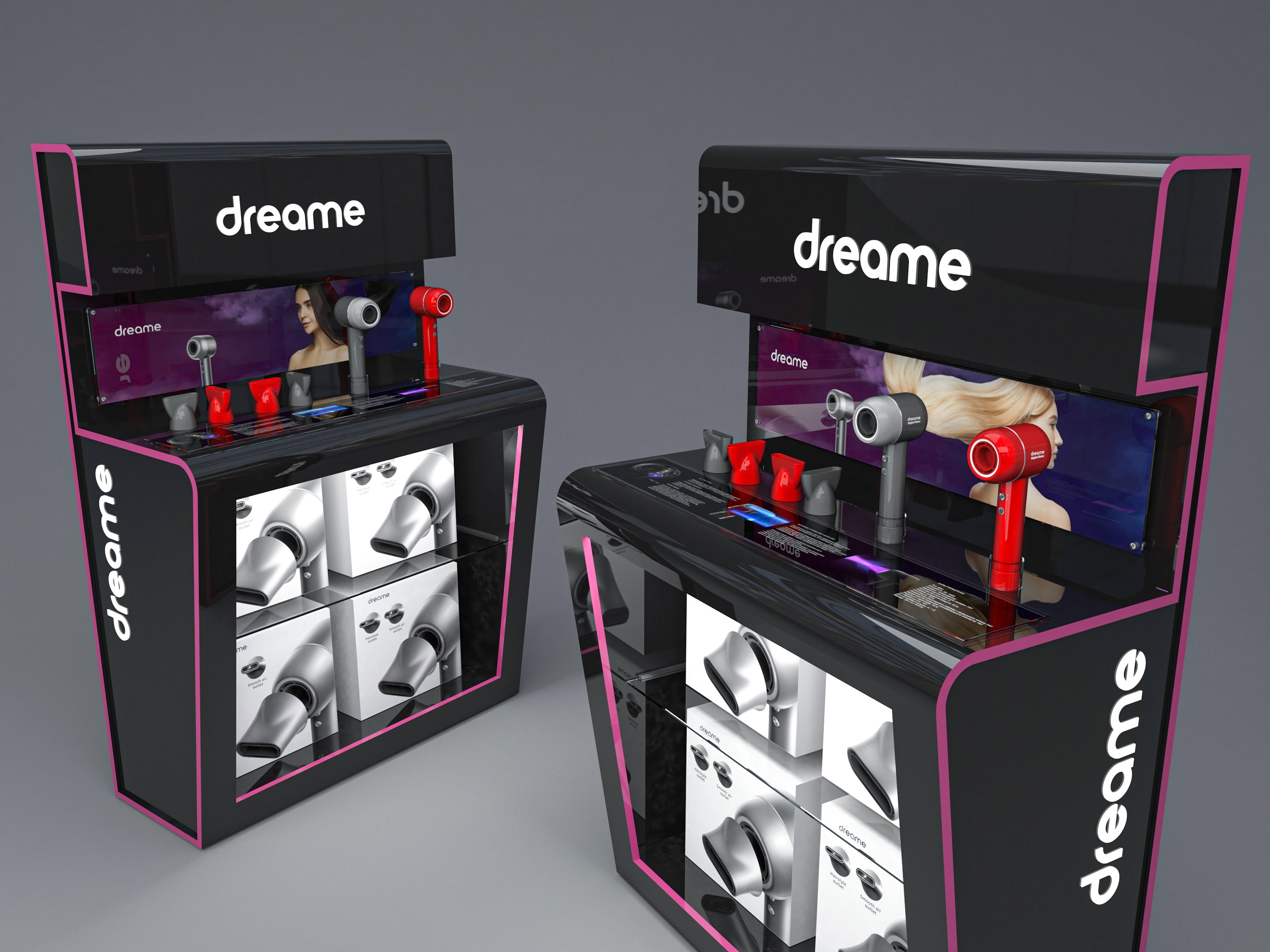 dreame displays — Изображение №3 — Брендинг, 3D на Dprofile