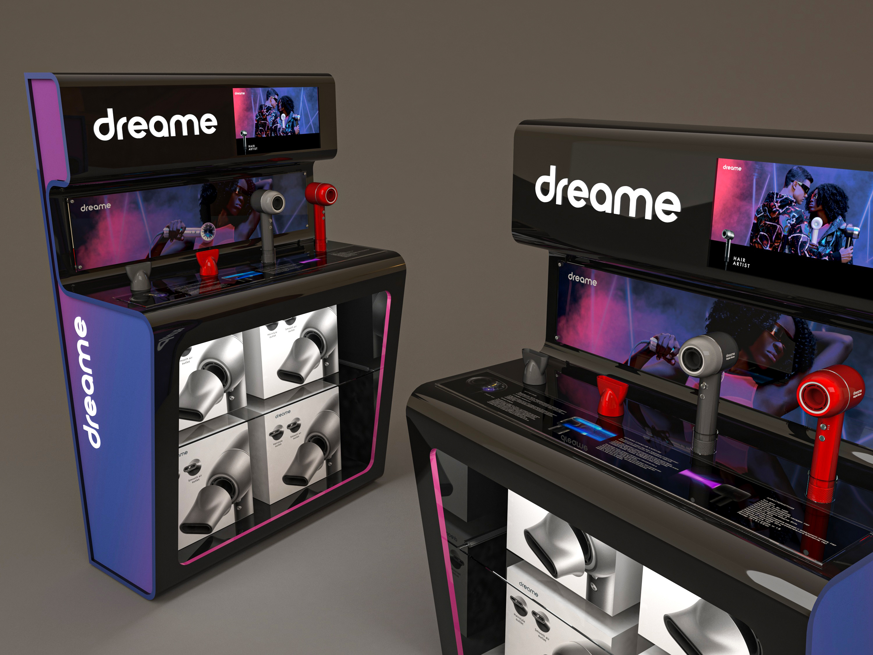 dreame displays — Изображение №1 — Брендинг, 3D на Dprofile