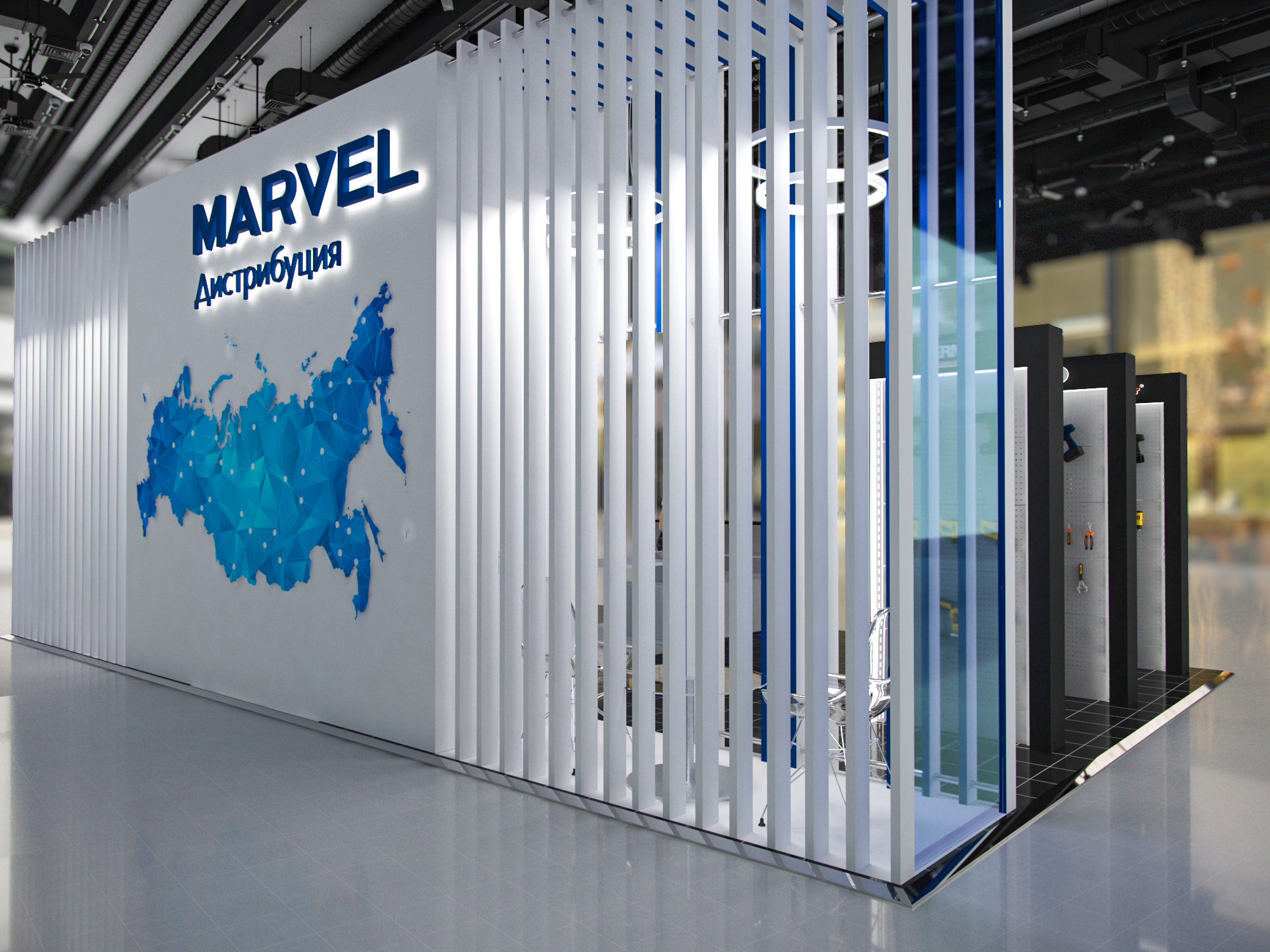 MARVEL exhibition — Изображение №8 — Брендинг, 3D на Dprofile