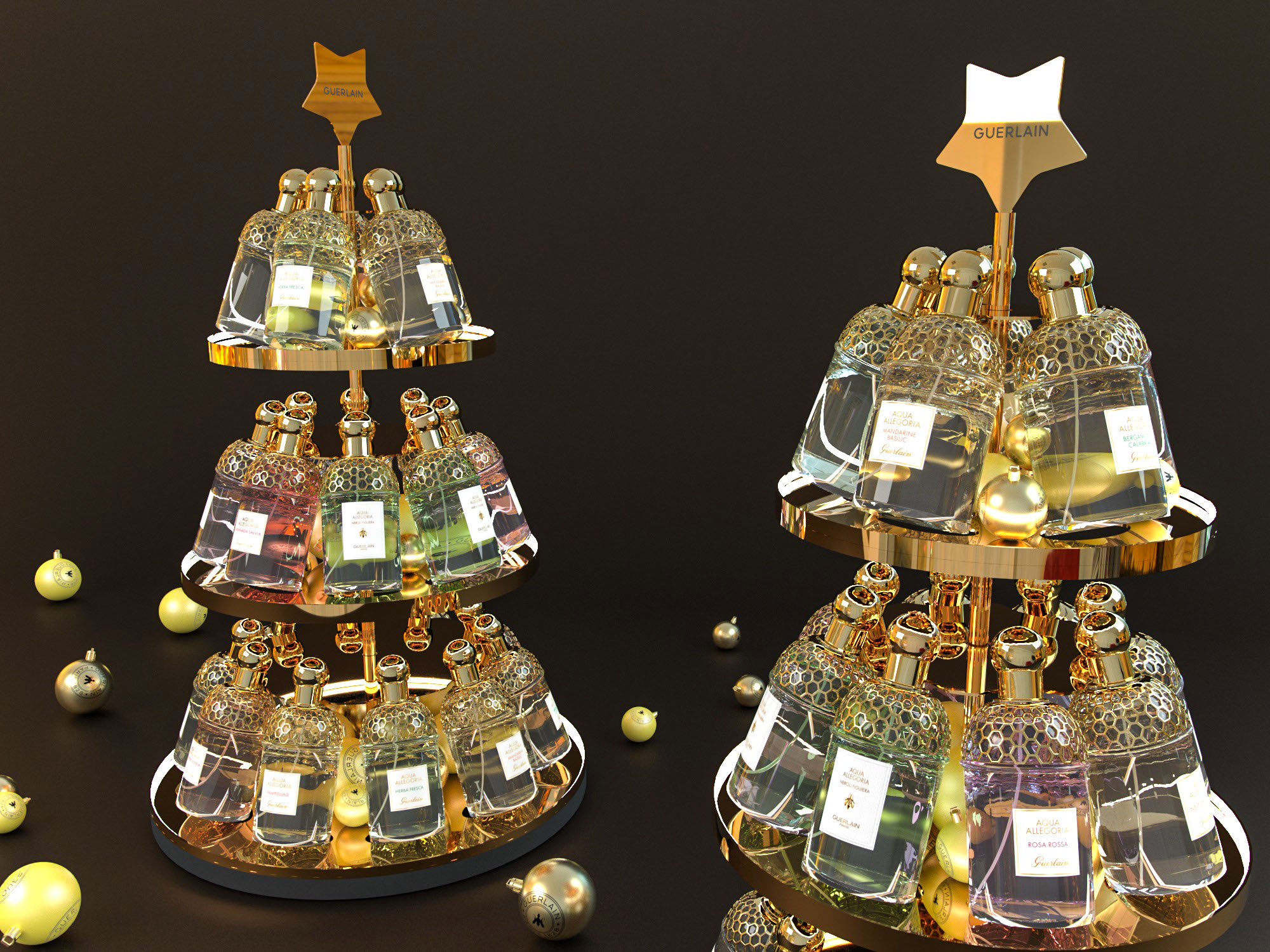 perfum christmas tree — Изображение №2 — Брендинг, 3D на Dprofile