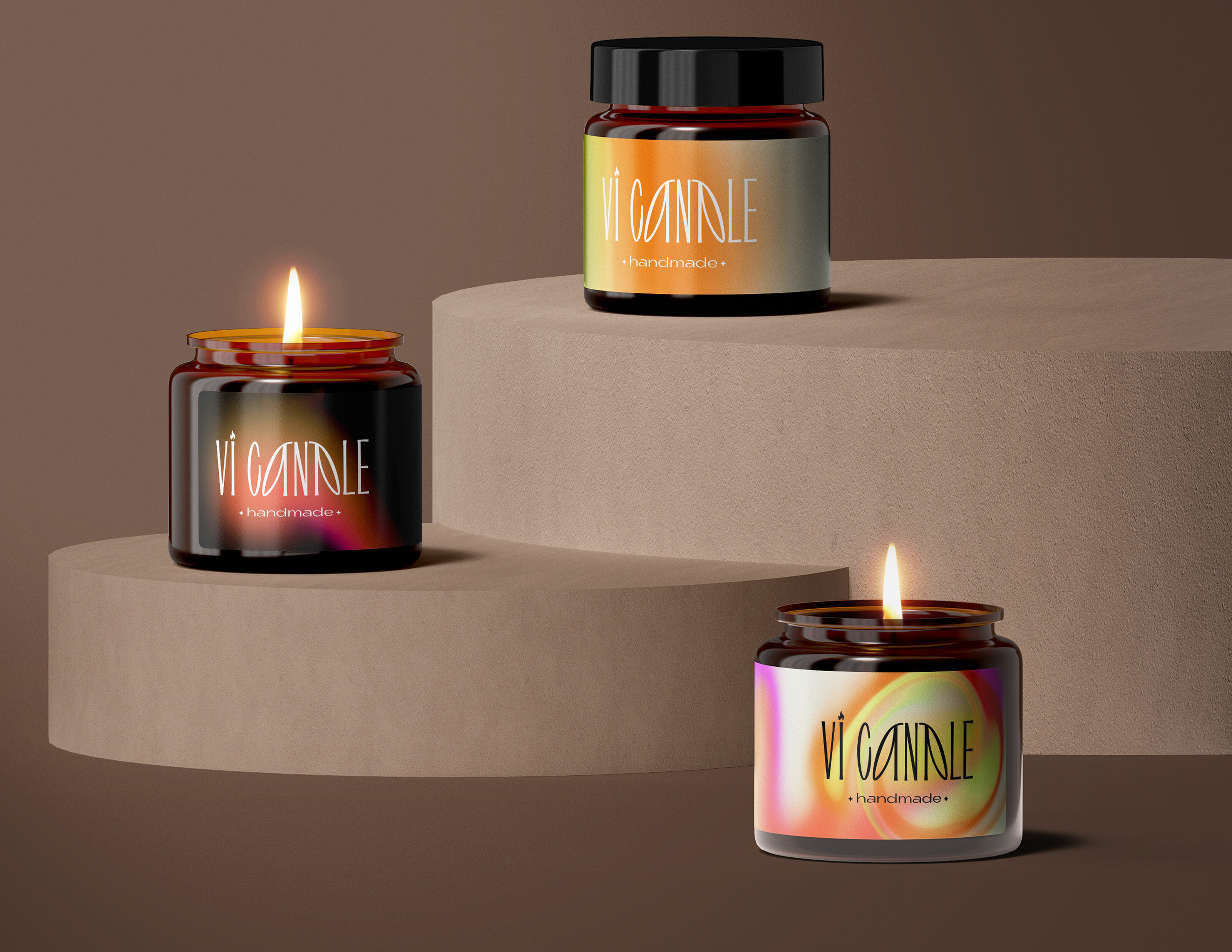 Vi Candle | Logo — Изображение №2 — Брендинг на Dprofile