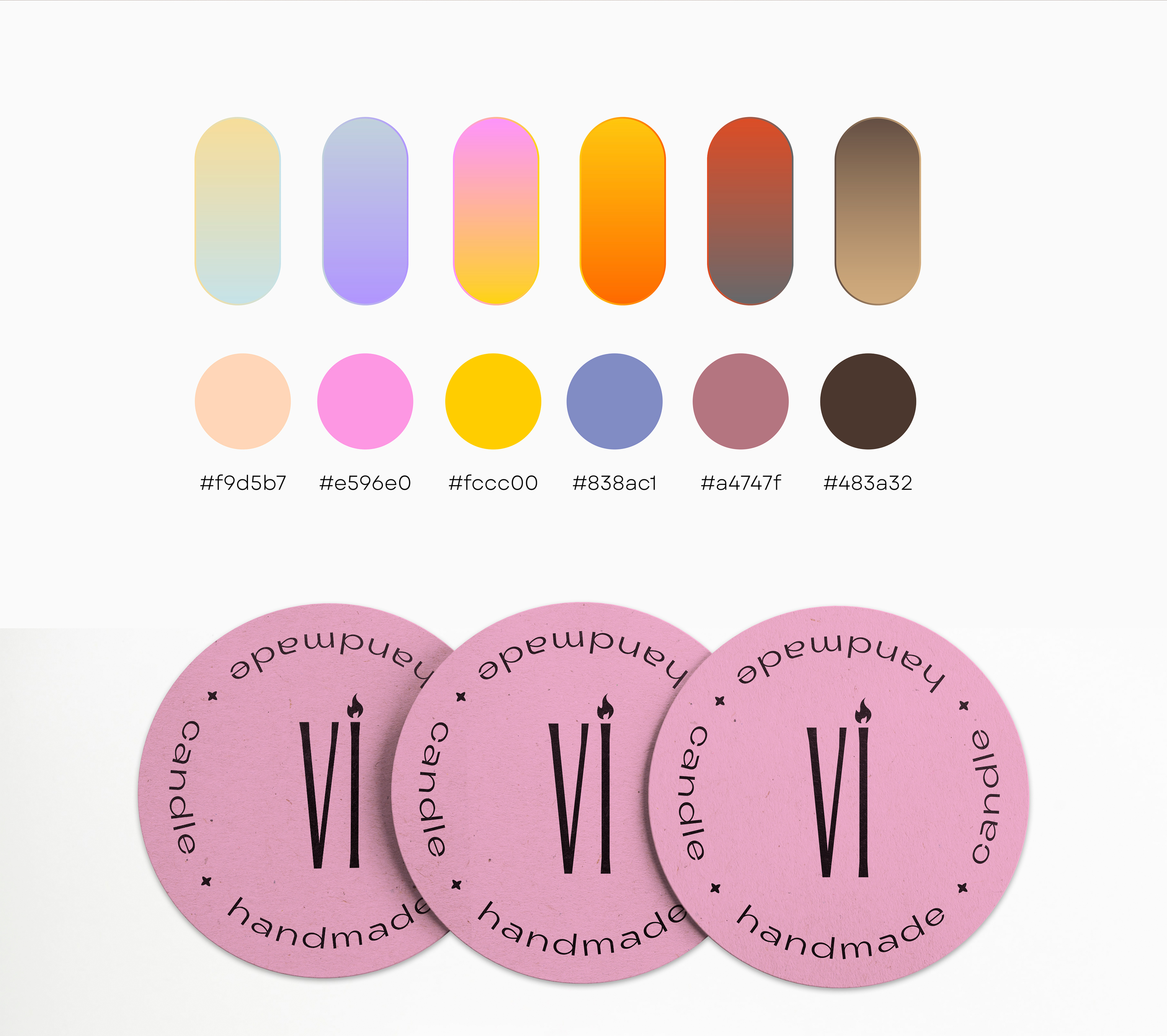 Vi Candle | Logo — Изображение №5 — Брендинг на Dprofile