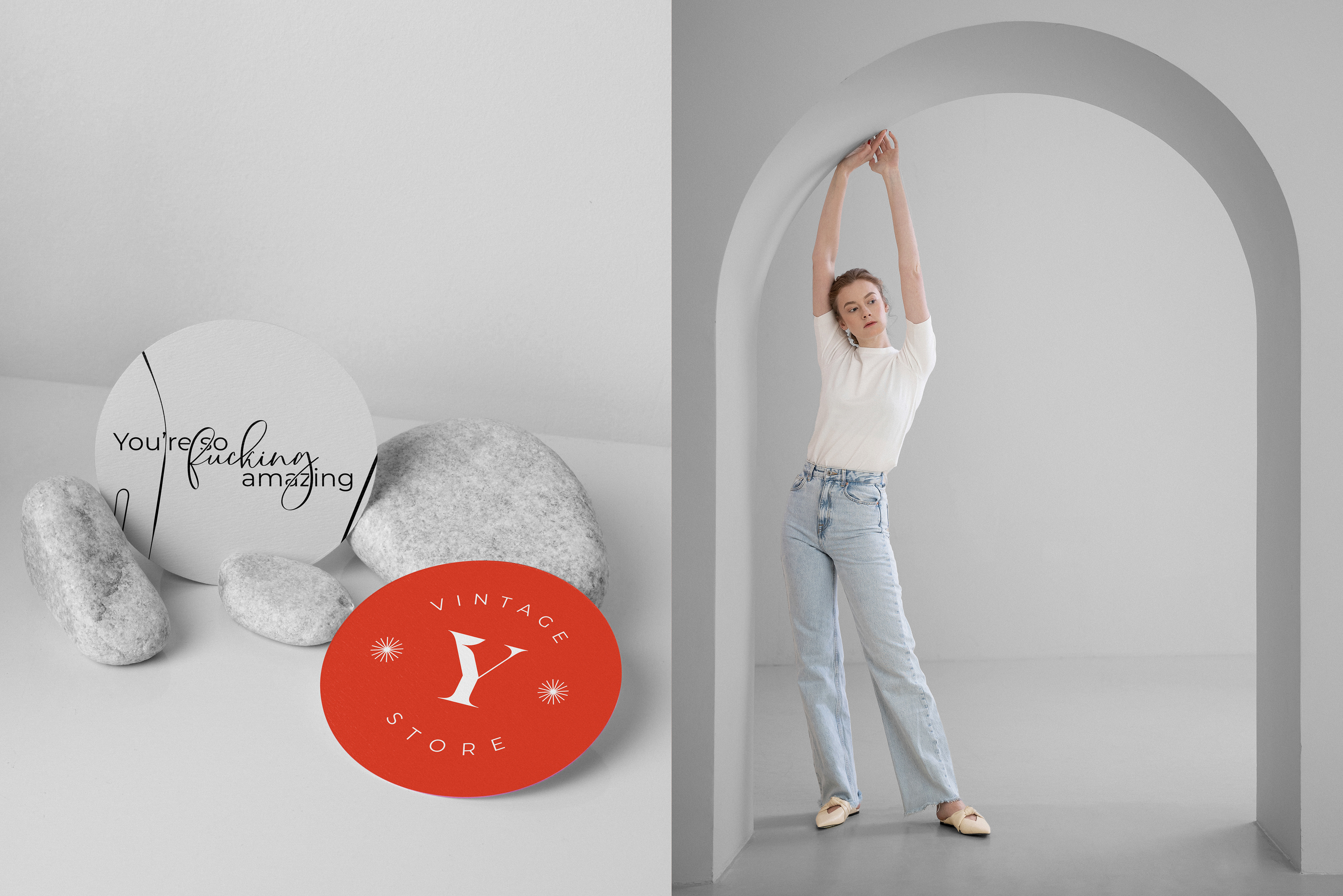 Yans Vintage Store | Brand Identity — Изображение №8 — Брендинг, Графика на Dprofile