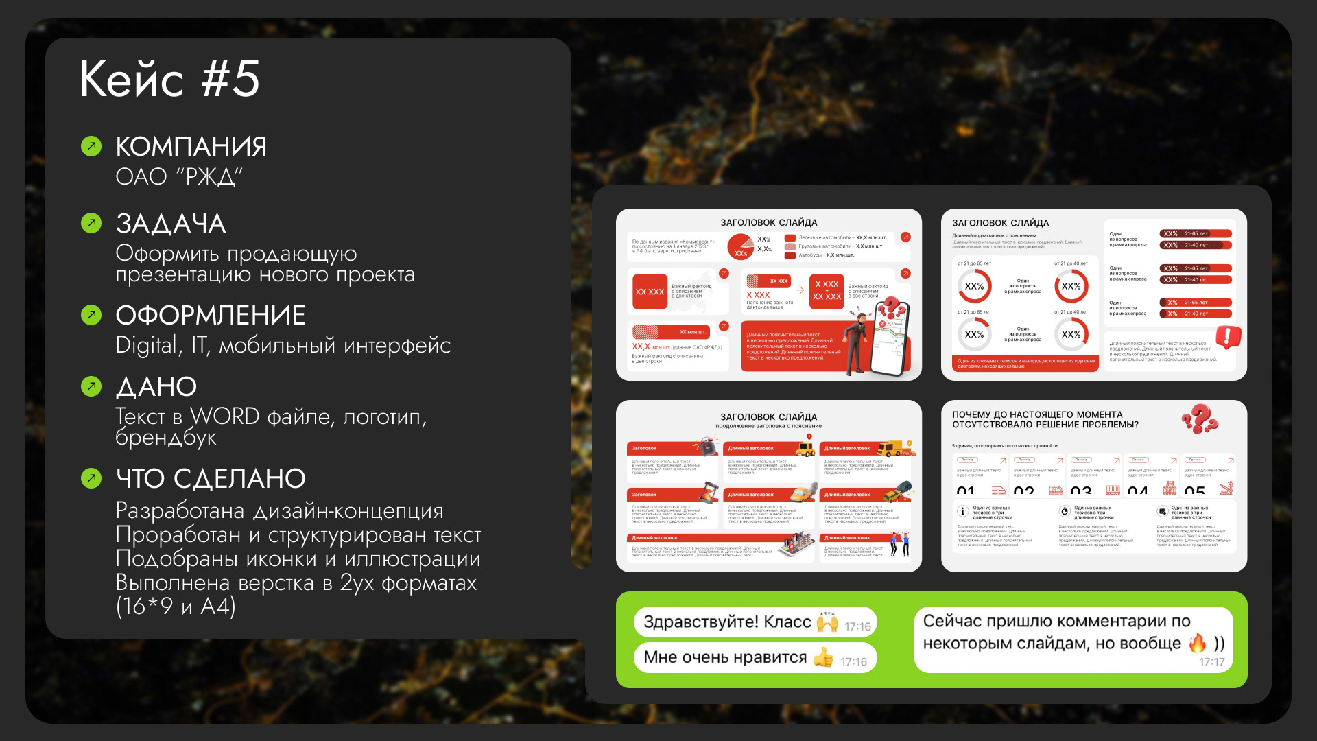 Портфолио дизайнер презентаций — Изображение №12 — Маркетинг на Dprofile
