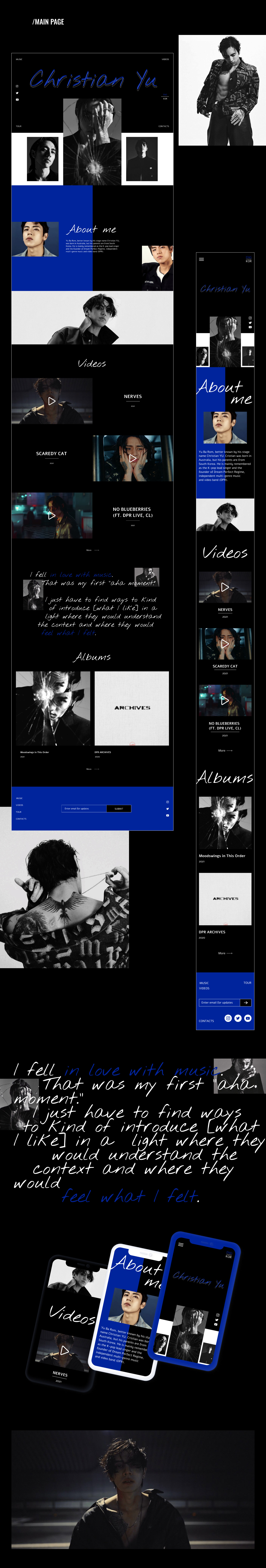 Cristian Yu (DPR IAN) ❘ UX&UI — Изображение №7 — Интерфейсы на Dprofile