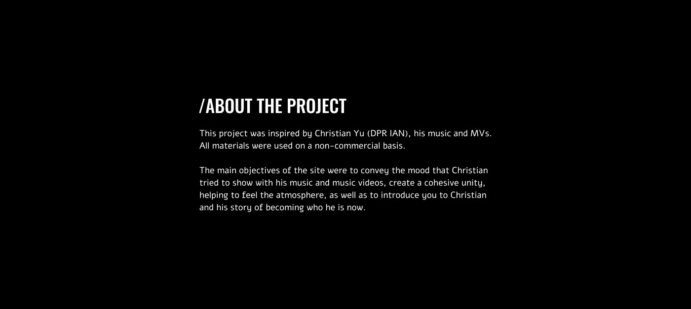 Cristian Yu (DPR IAN) ❘ UX&UI — Изображение №2 — Интерфейсы на Dprofile