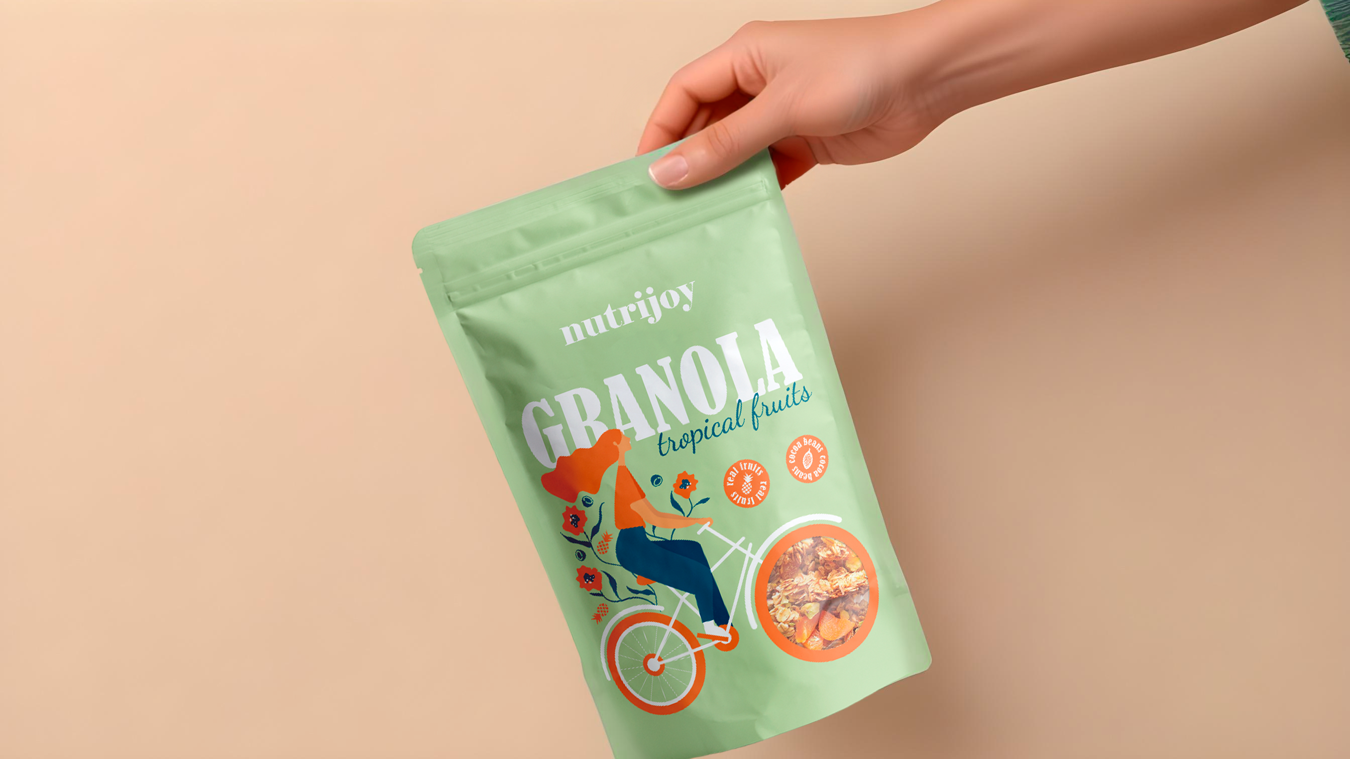 Логотип и упаковка для гранолы|granola packaging design — Изображение №1 — Брендинг на Dprofile