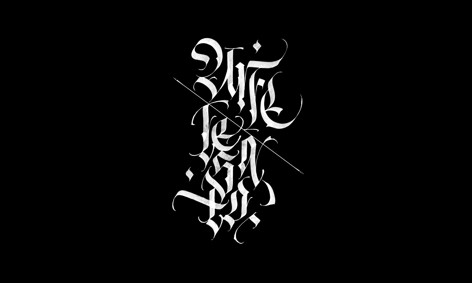 Gothic Calligraphy vol.1 — Изображение №10 — Брендинг, Графика на Dprofile