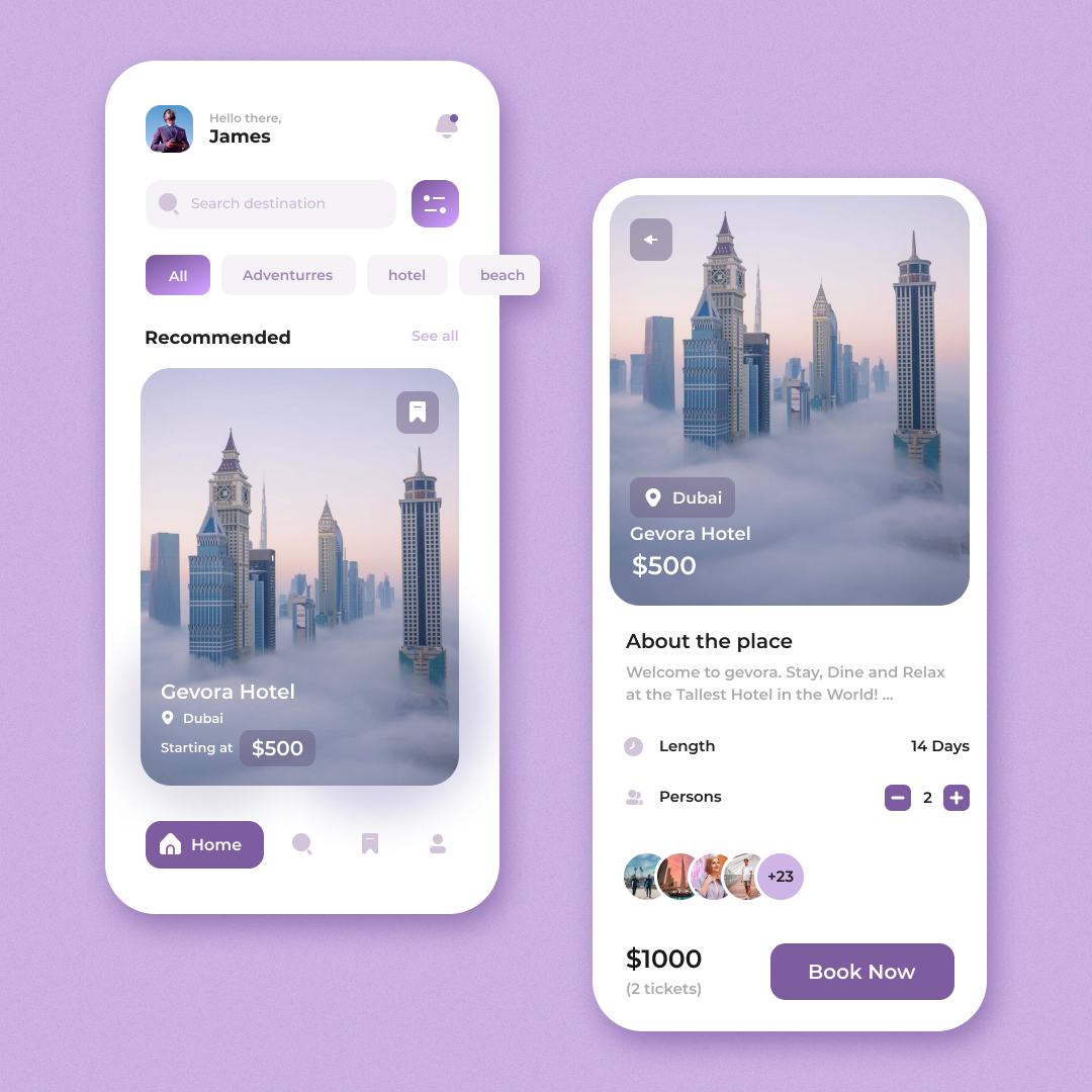 UX/UI Dubai — Изображение №1 — Графика, Анимация, Интерфейсы на Dprofile