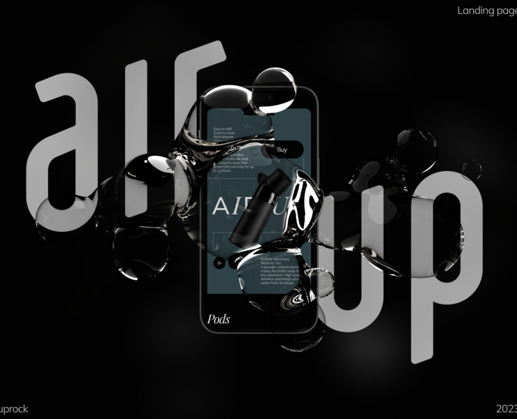 Air Up | Landing Page на Dprofile