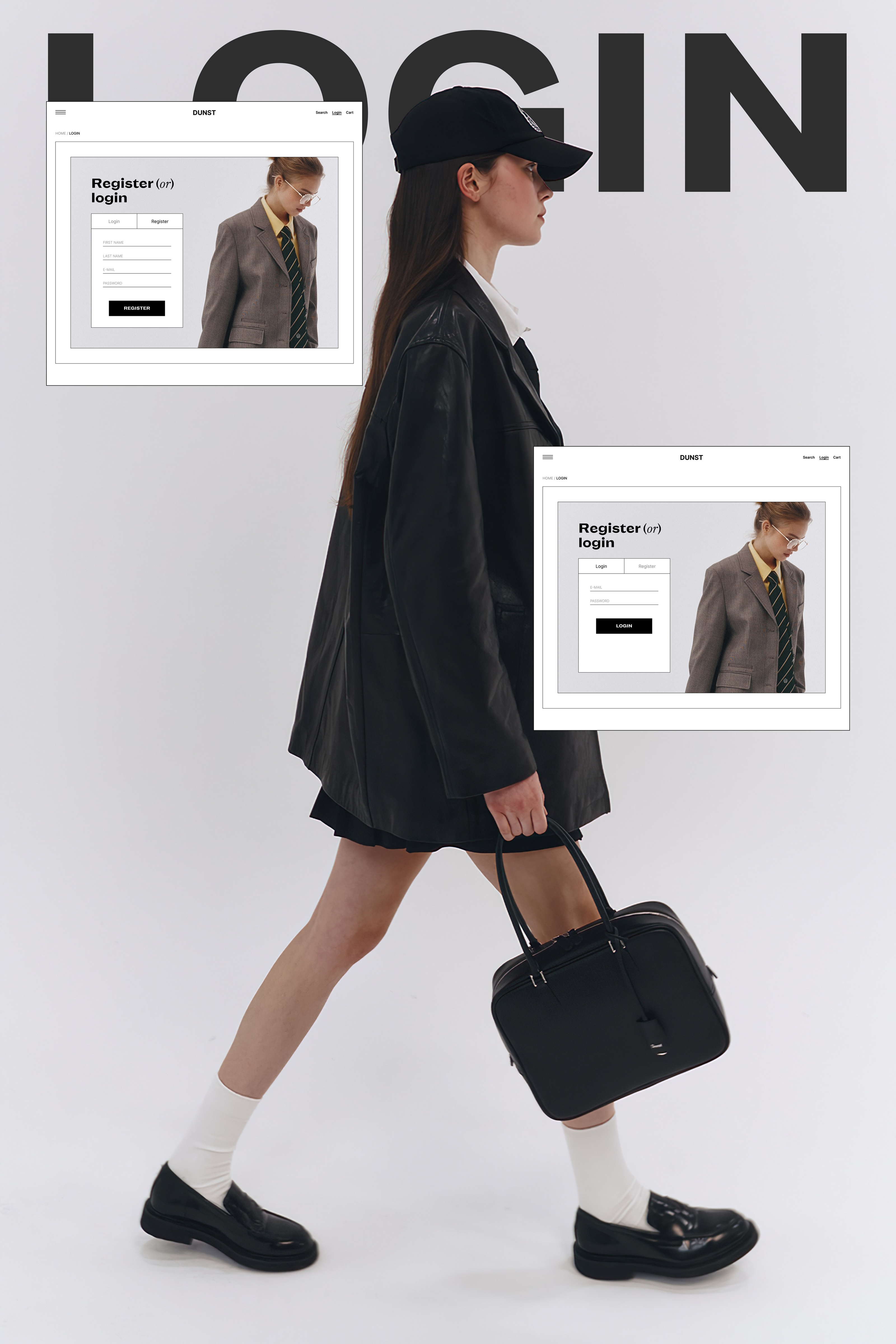 DUNST | redesign website | spring collection — Изображение №15 — Интерфейсы на Dprofile