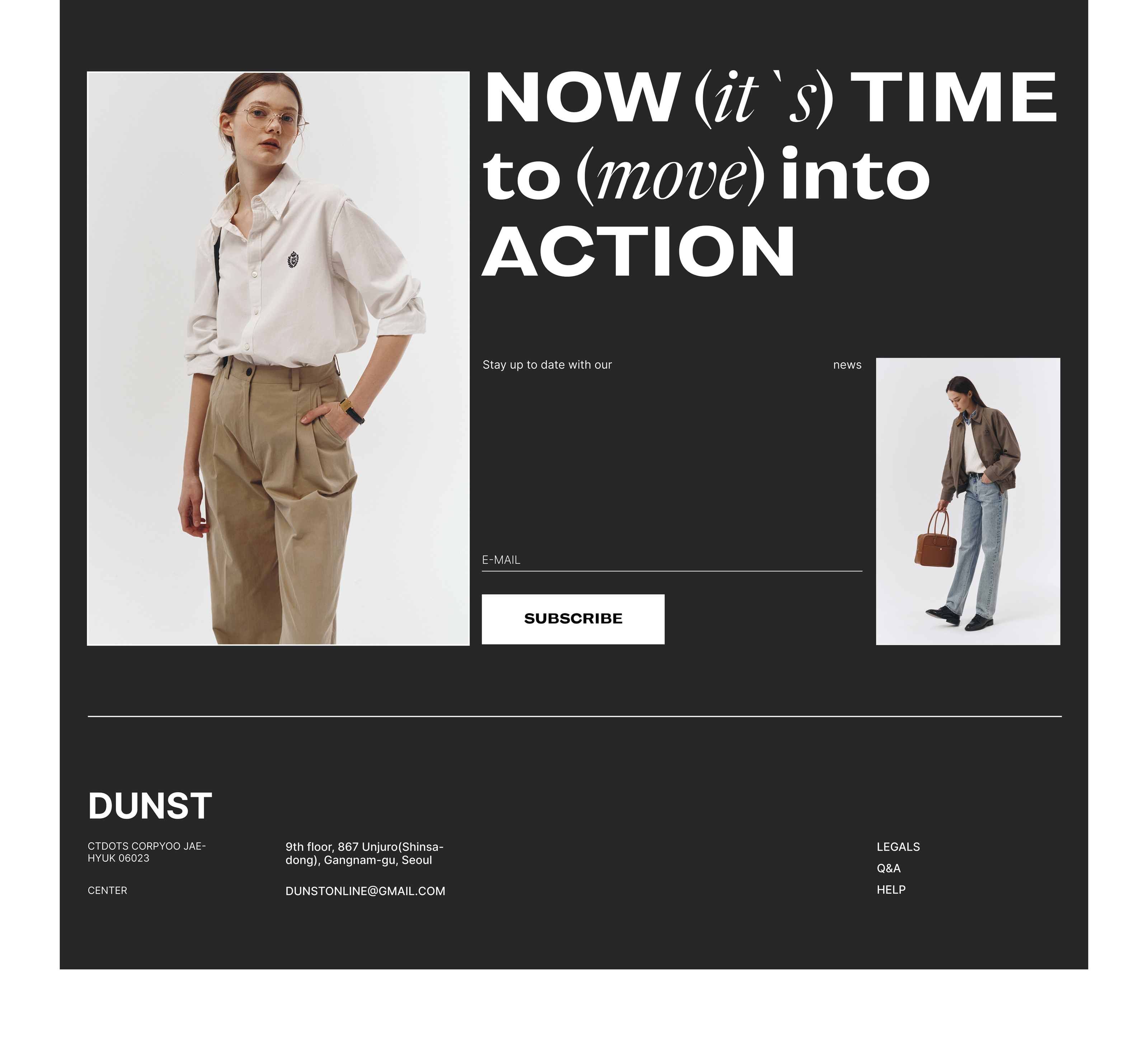 DUNST | redesign website | spring collection — Изображение №10 — Интерфейсы на Dprofile