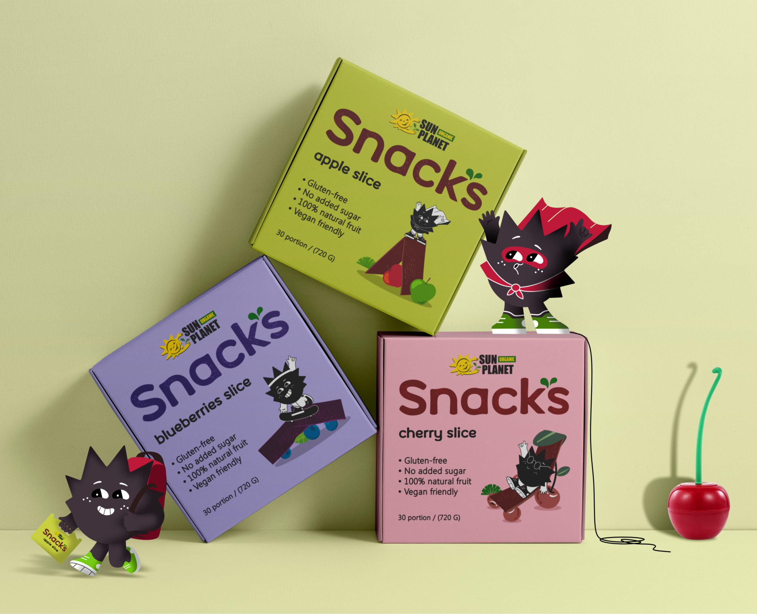 Бренд закусок SNACKS — Брендинг, Иллюстрация, Графика на Dprofile