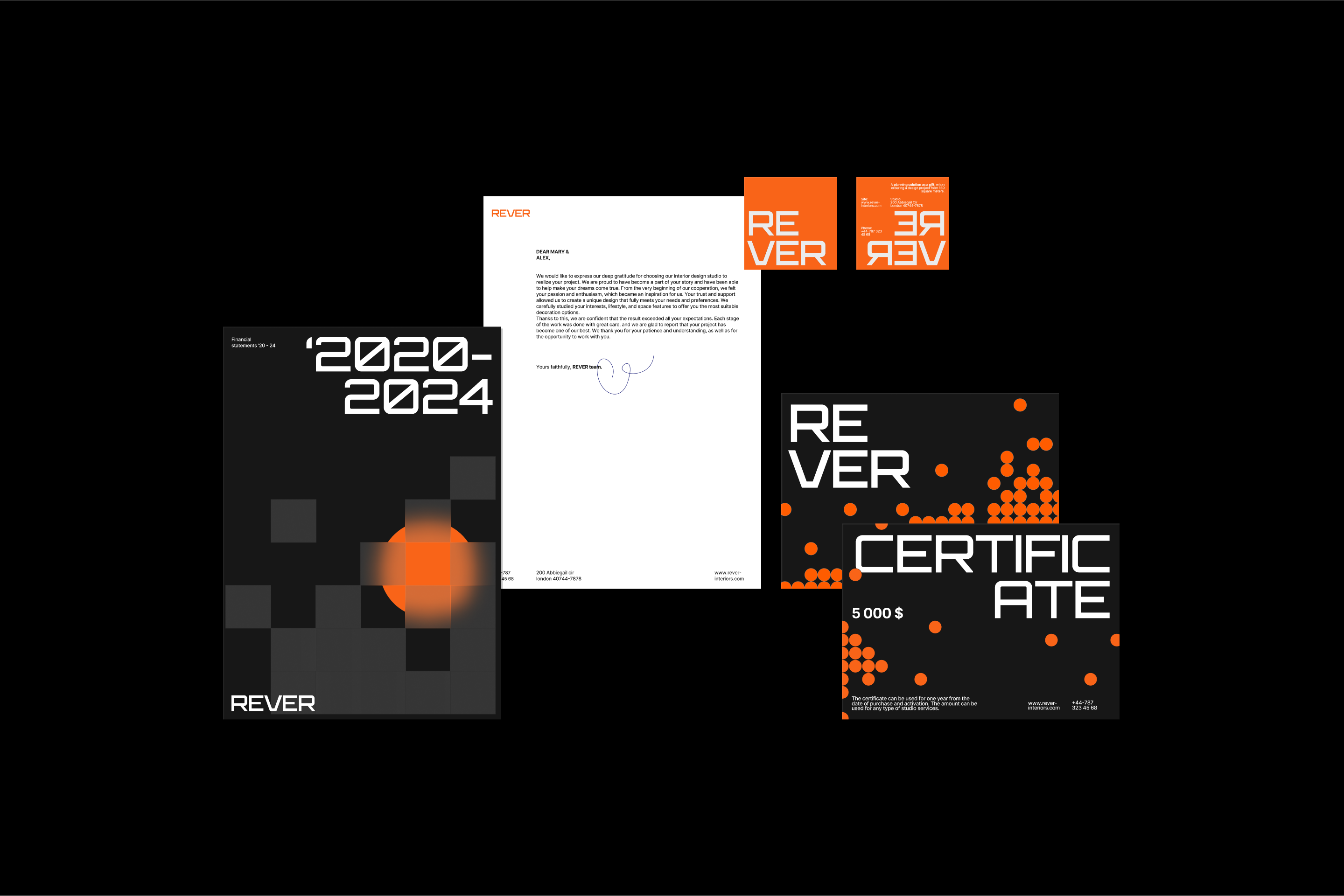 REVER — Изображение №1 — Брендинг, Анимация на Dprofile