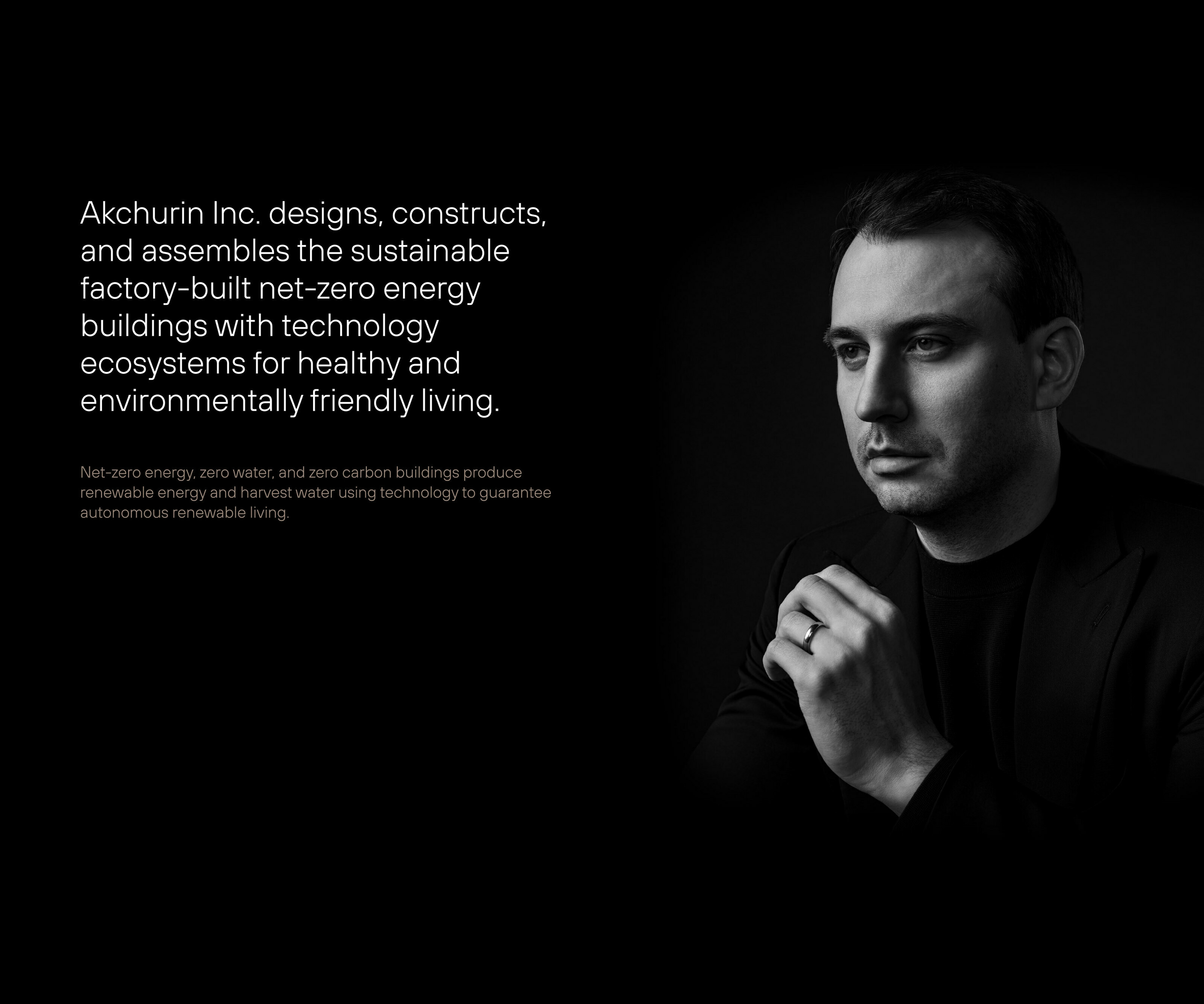 Akchurin Website — Изображение №2 — Интерфейсы, Брендинг на Dprofile