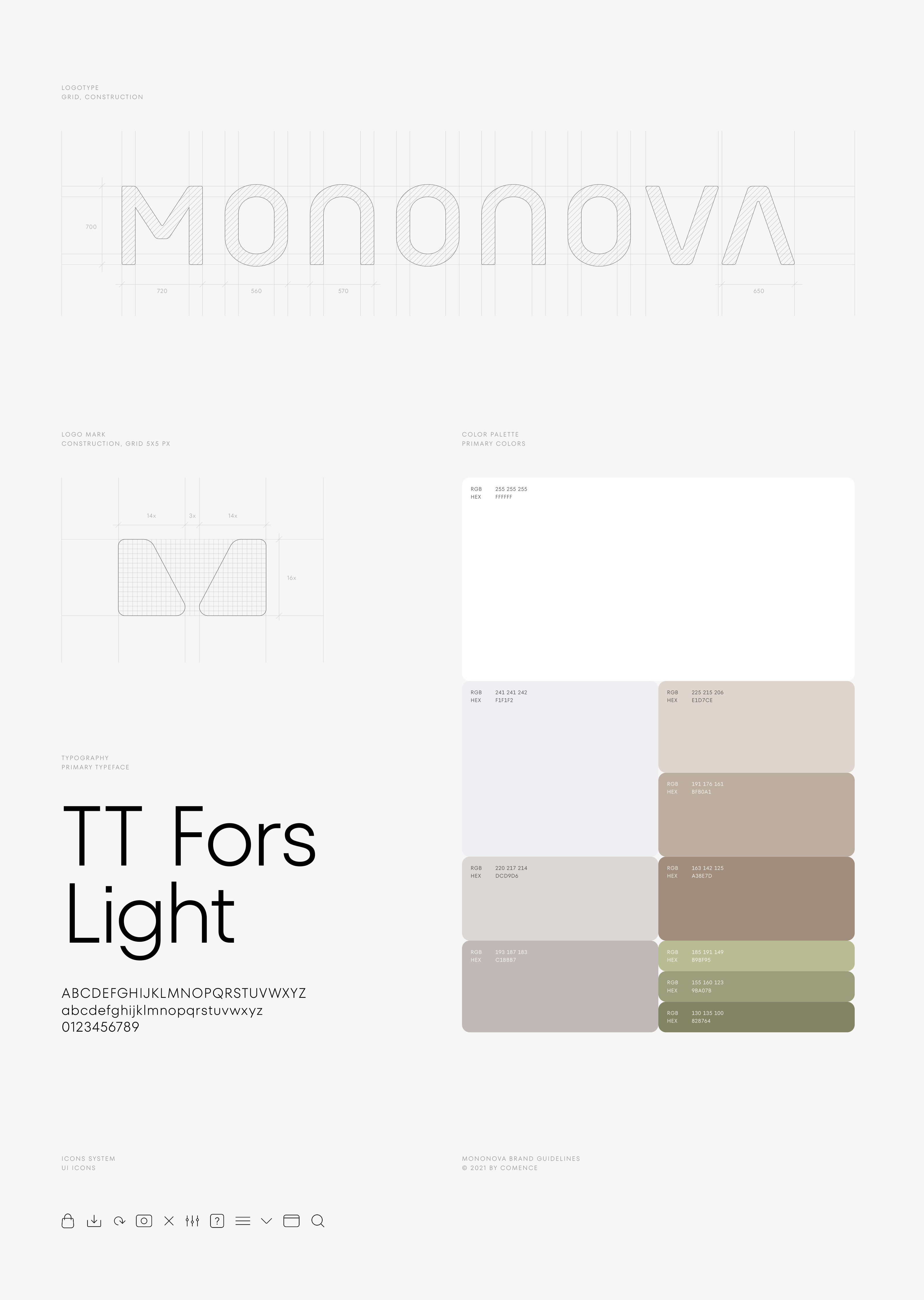 Mononova Brand Identity — Изображение №6 — Брендинг, Графика на Dprofile