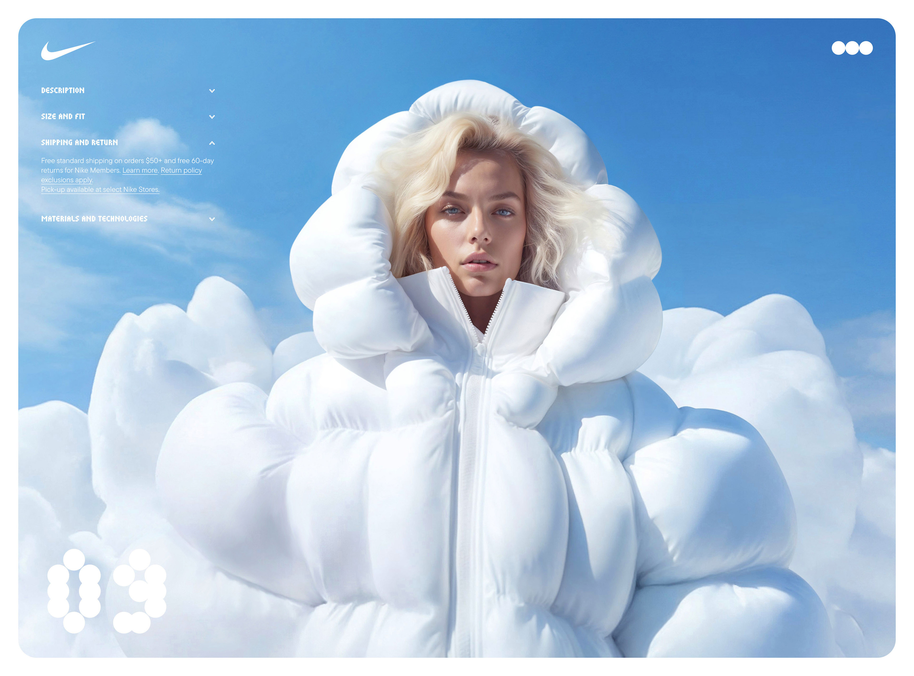 Nike Winter'24 — Изображение №13 — Интерфейсы, Брендинг на Dprofile