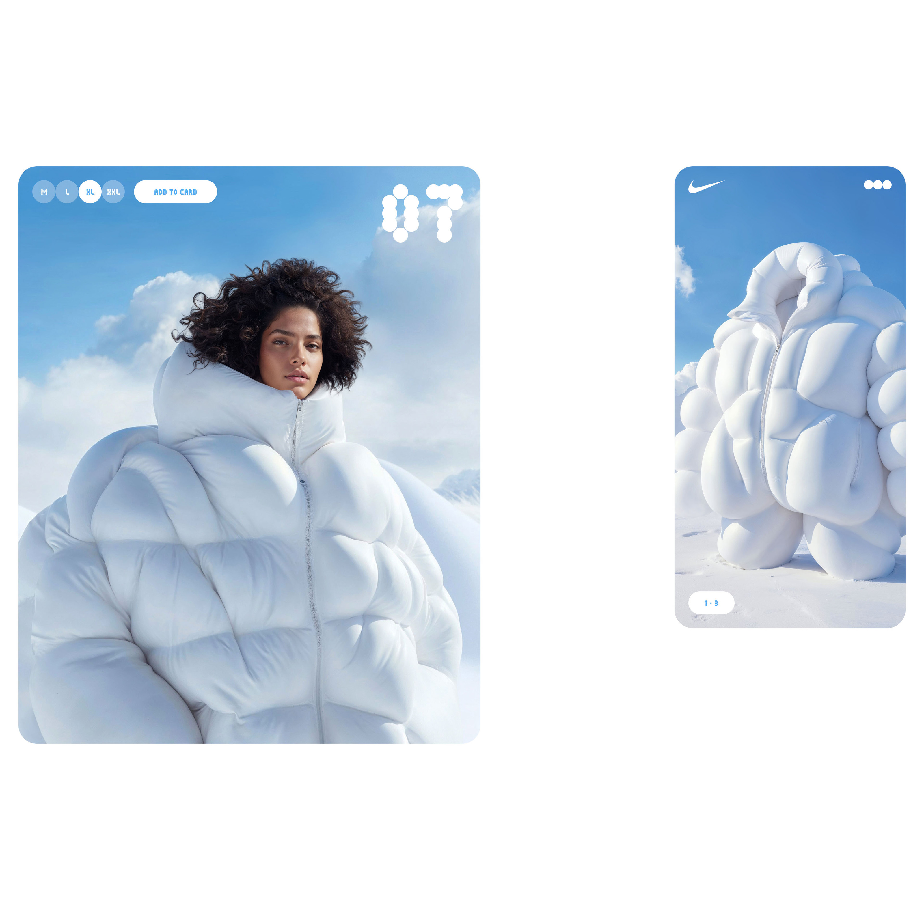 Nike Winter'24 — Изображение №14 — Интерфейсы, Брендинг на Dprofile