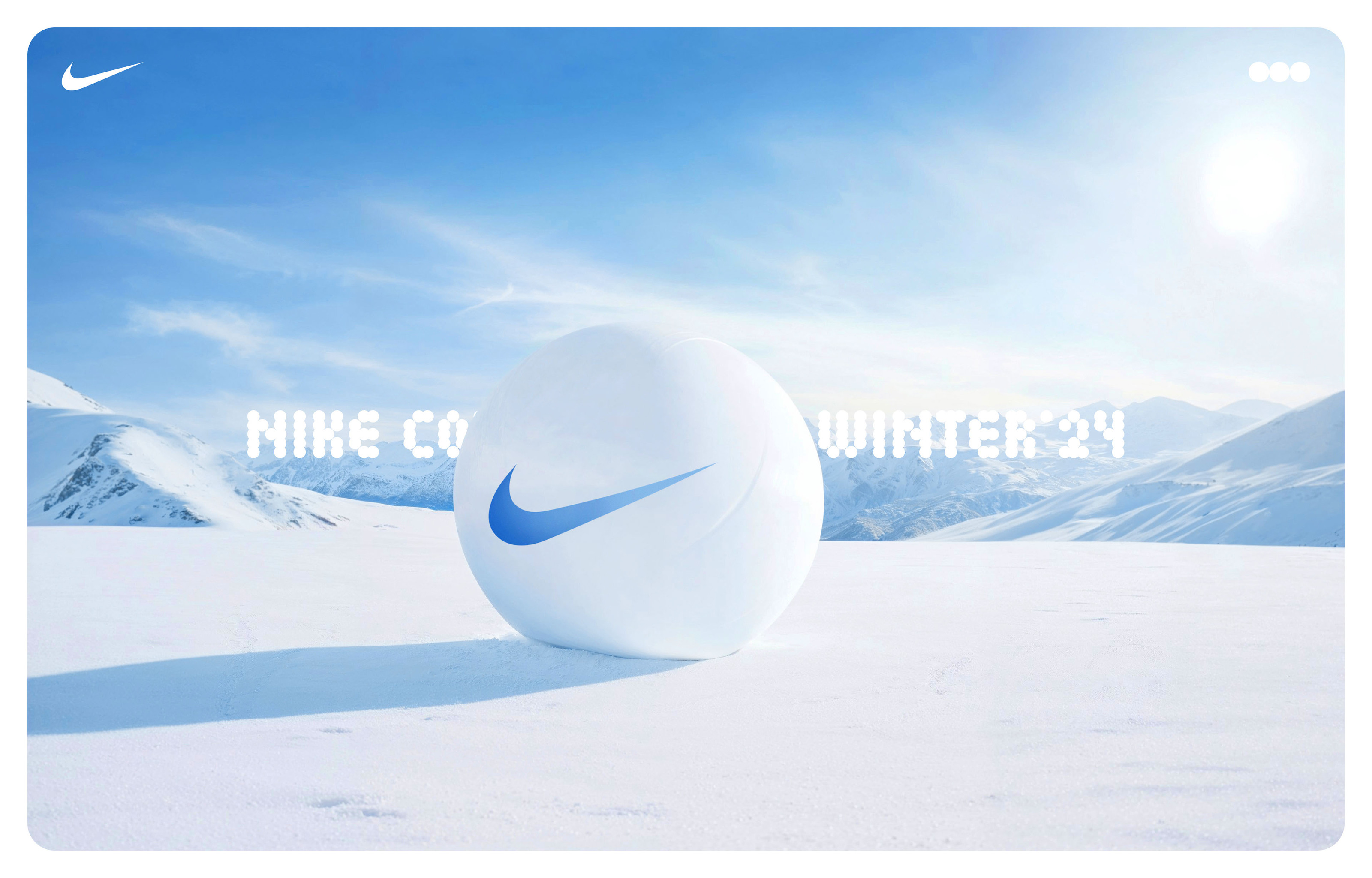 Nike Winter'24 — Изображение №1 — Интерфейсы, Брендинг на Dprofile