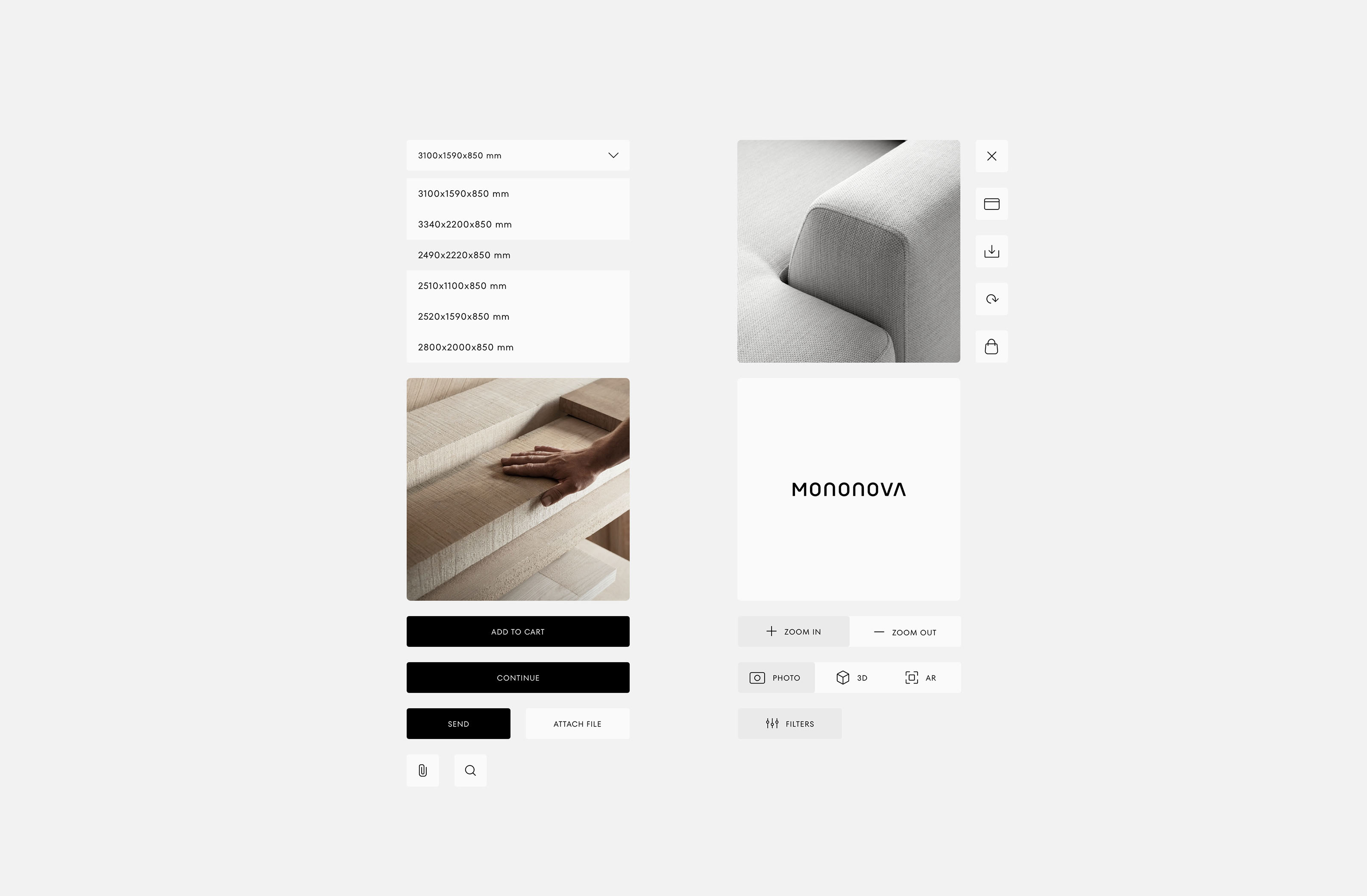 Mononova Website — Изображение №11 — Интерфейсы, Брендинг на Dprofile