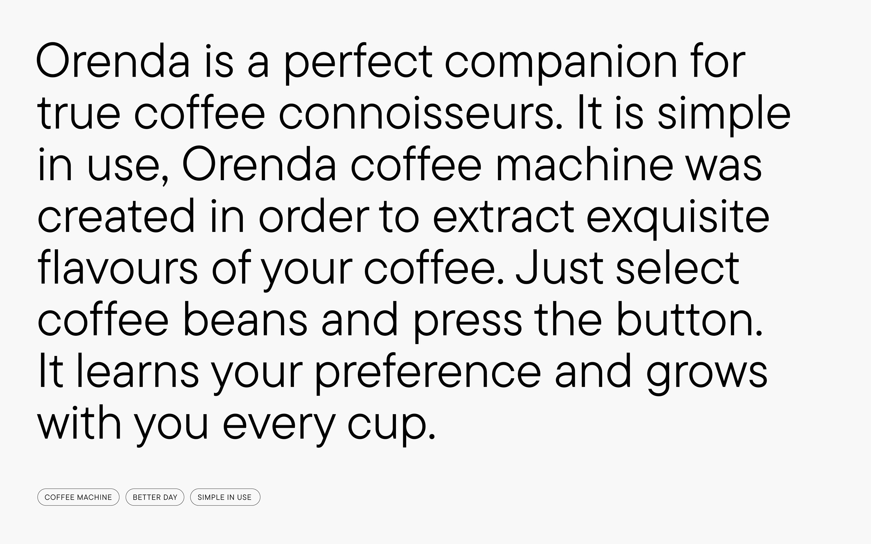 Orenda Coffee — Изображение №1 — Брендинг на Dprofile