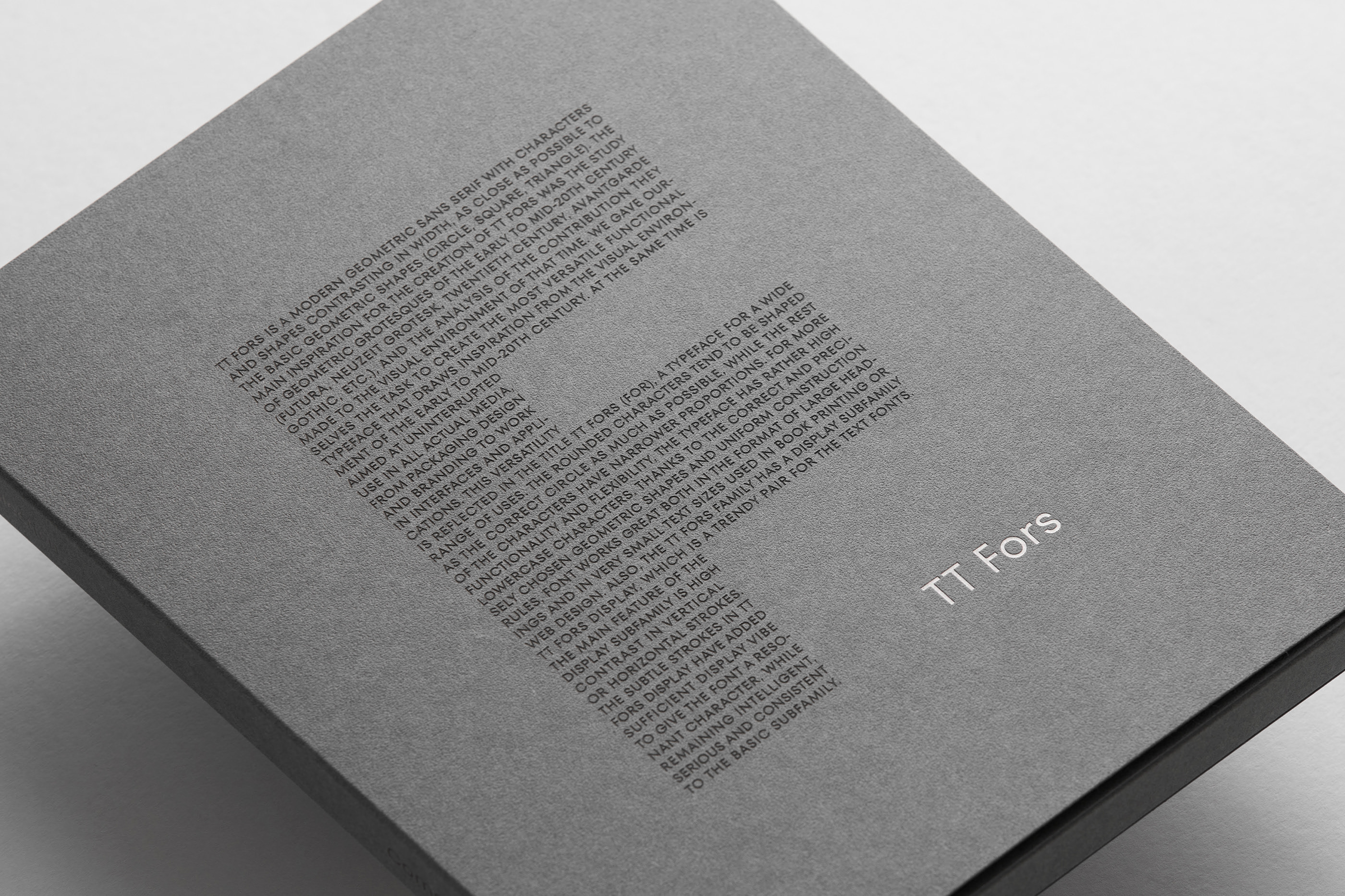 TT Fors Font & Specimen — Изображение №4 — Брендинг, Графика на Dprofile