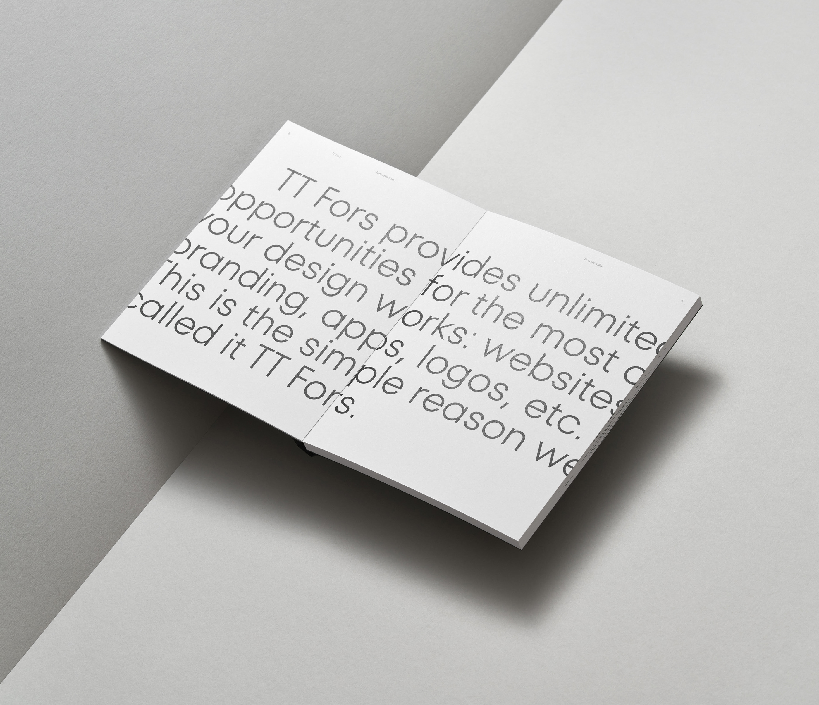 TT Fors Font & Specimen — Изображение №8 — Брендинг, Графика на Dprofile