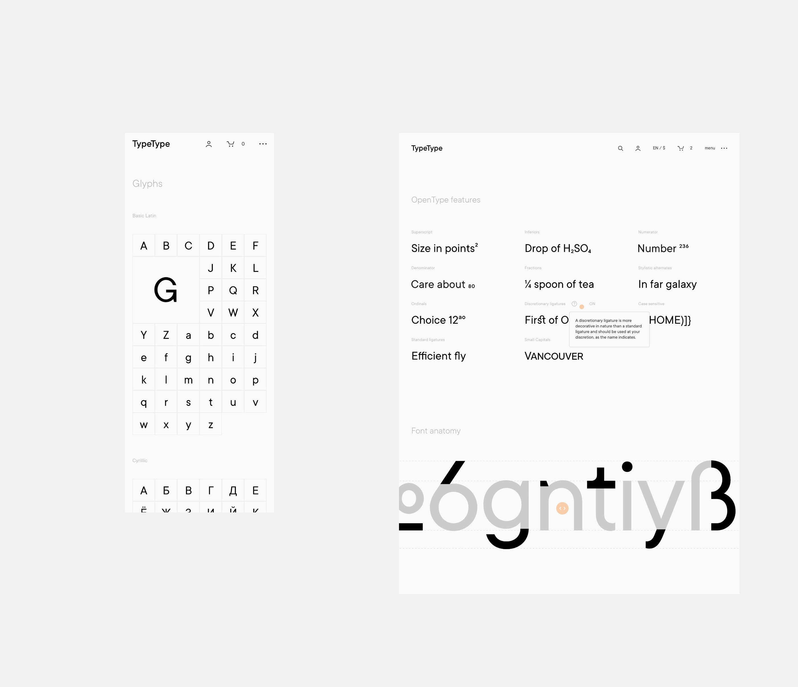 TypeType Website 2020 — Изображение №9 — Брендинг, Интерфейсы на Dprofile
