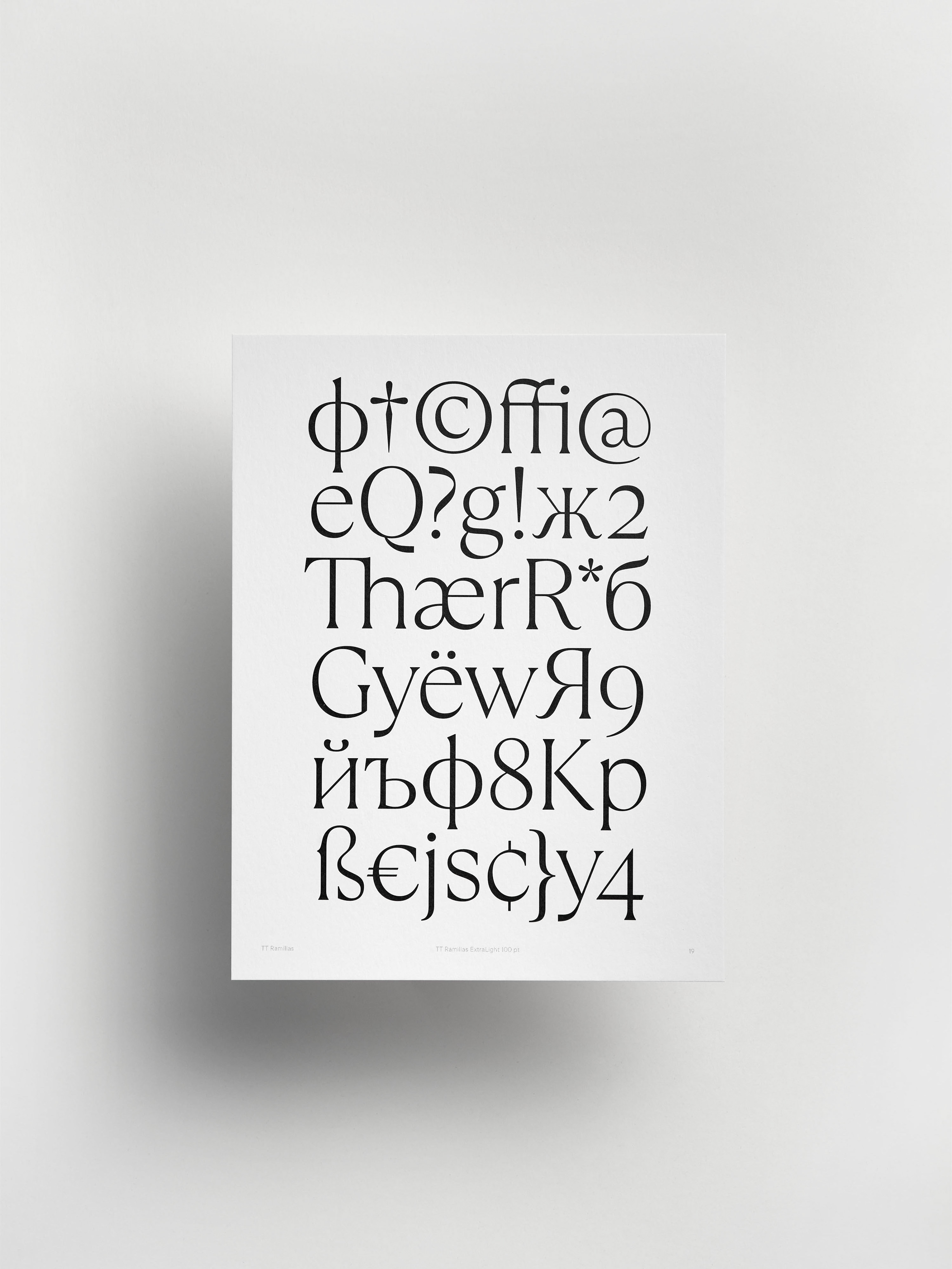 Шрифт TT Ramillas и специмен — Изображение №15 — Брендинг, Графика на Dprofile