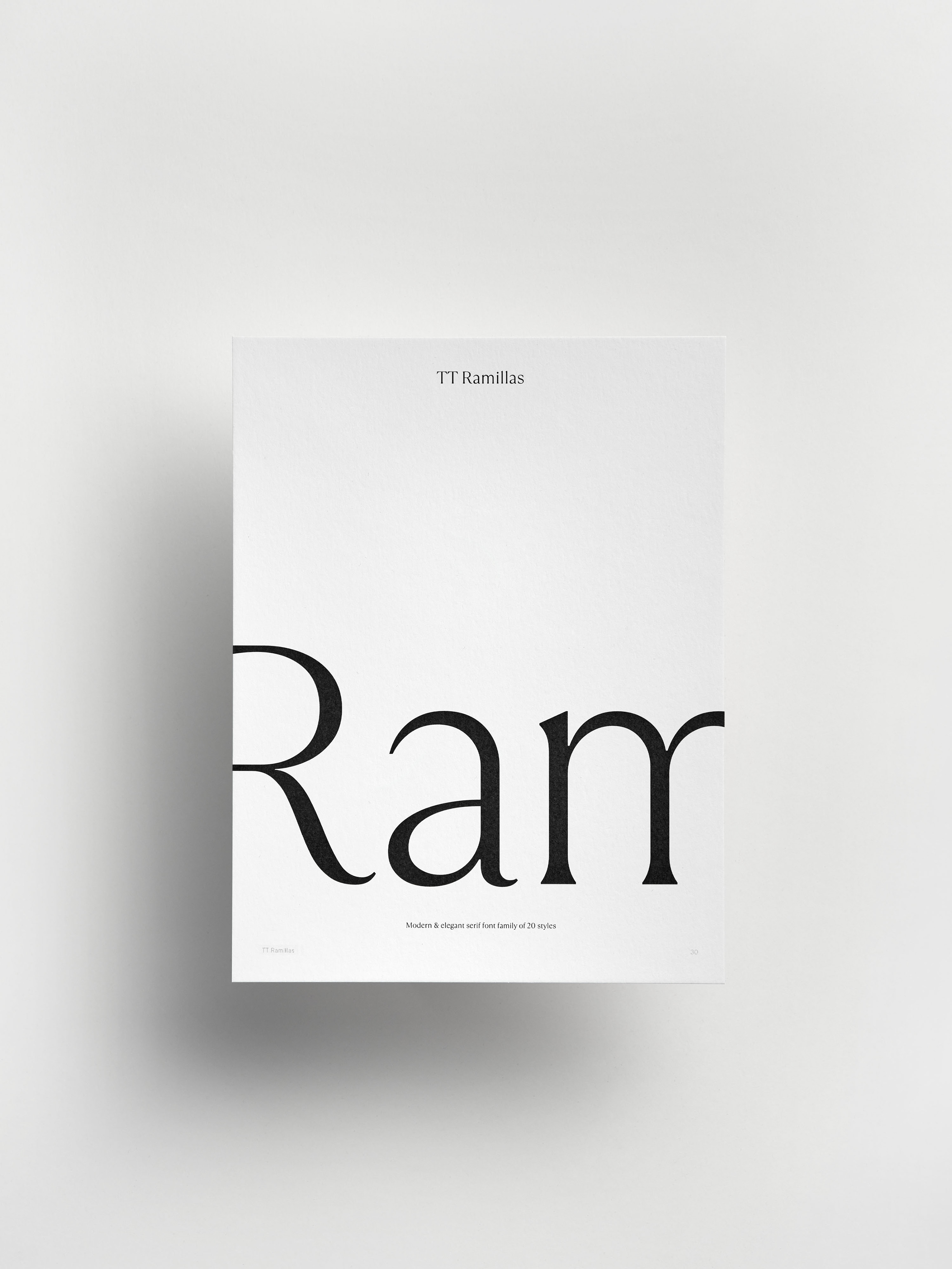 Шрифт TT Ramillas и специмен — Изображение №28 — Брендинг, Графика на Dprofile