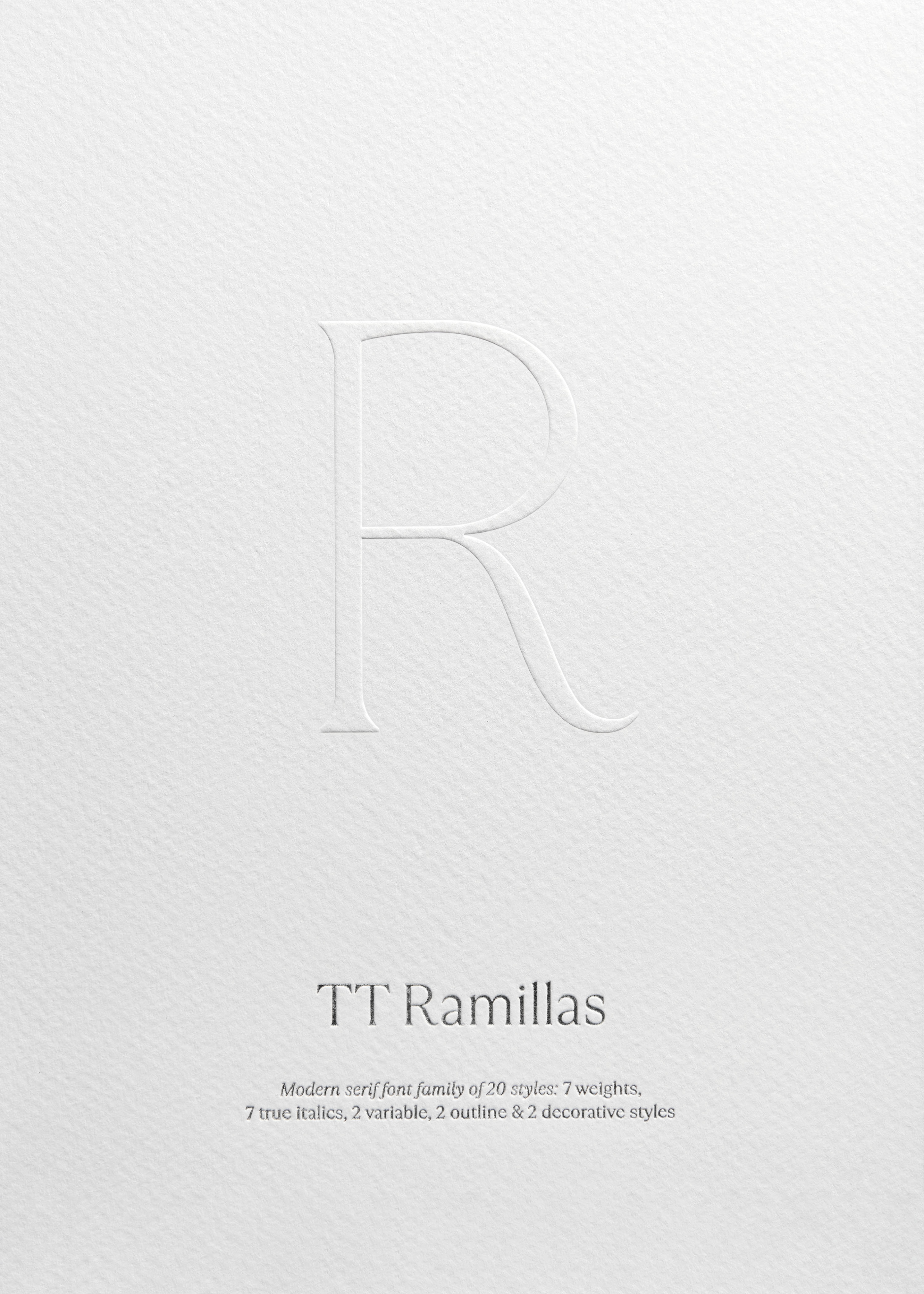 Шрифт TT Ramillas и специмен — Изображение №10 — Брендинг, Графика на Dprofile