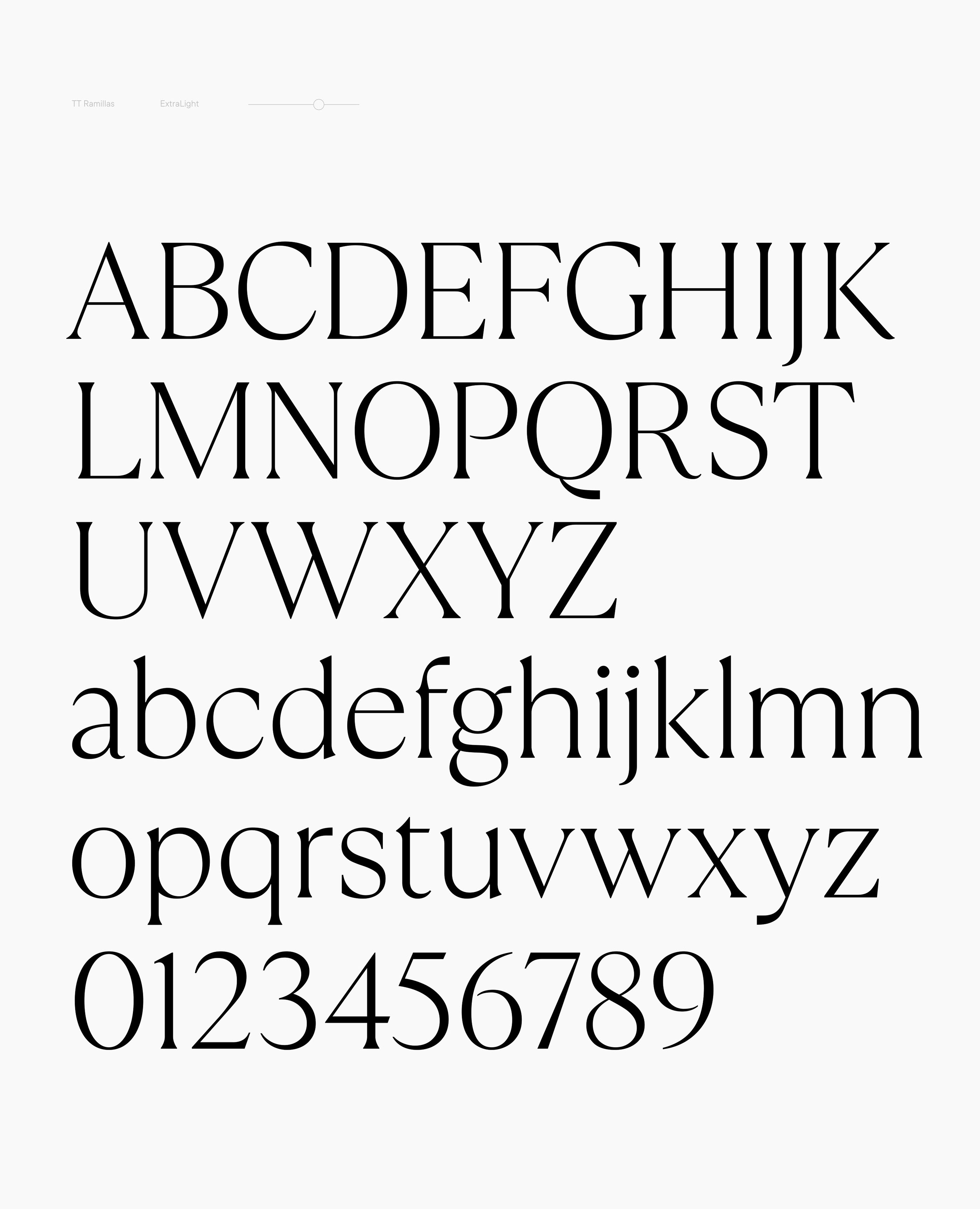 Шрифт TT Ramillas и специмен — Изображение №5 — Брендинг, Графика на Dprofile