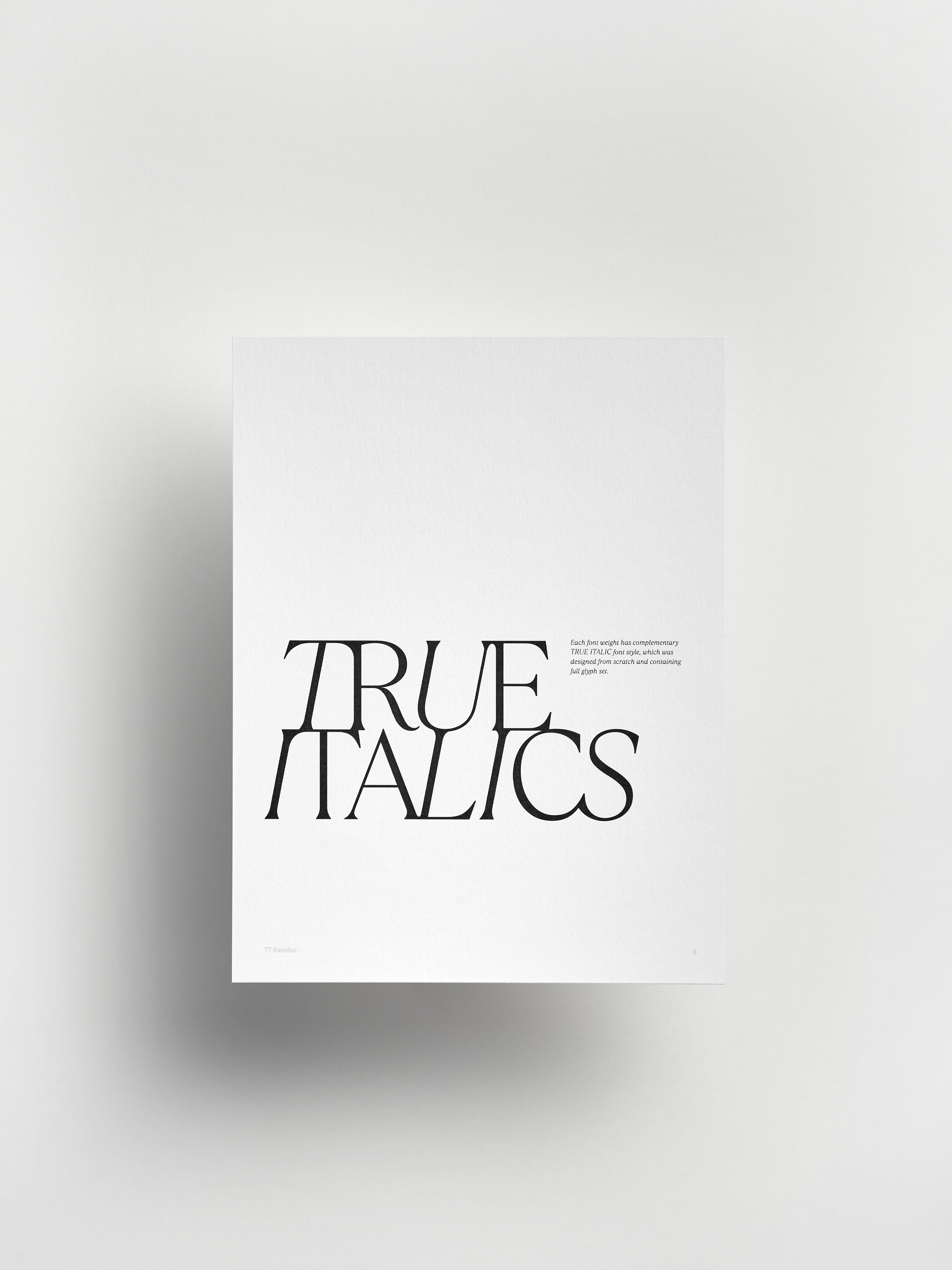 Шрифт TT Ramillas и специмен — Изображение №18 — Брендинг, Графика на Dprofile